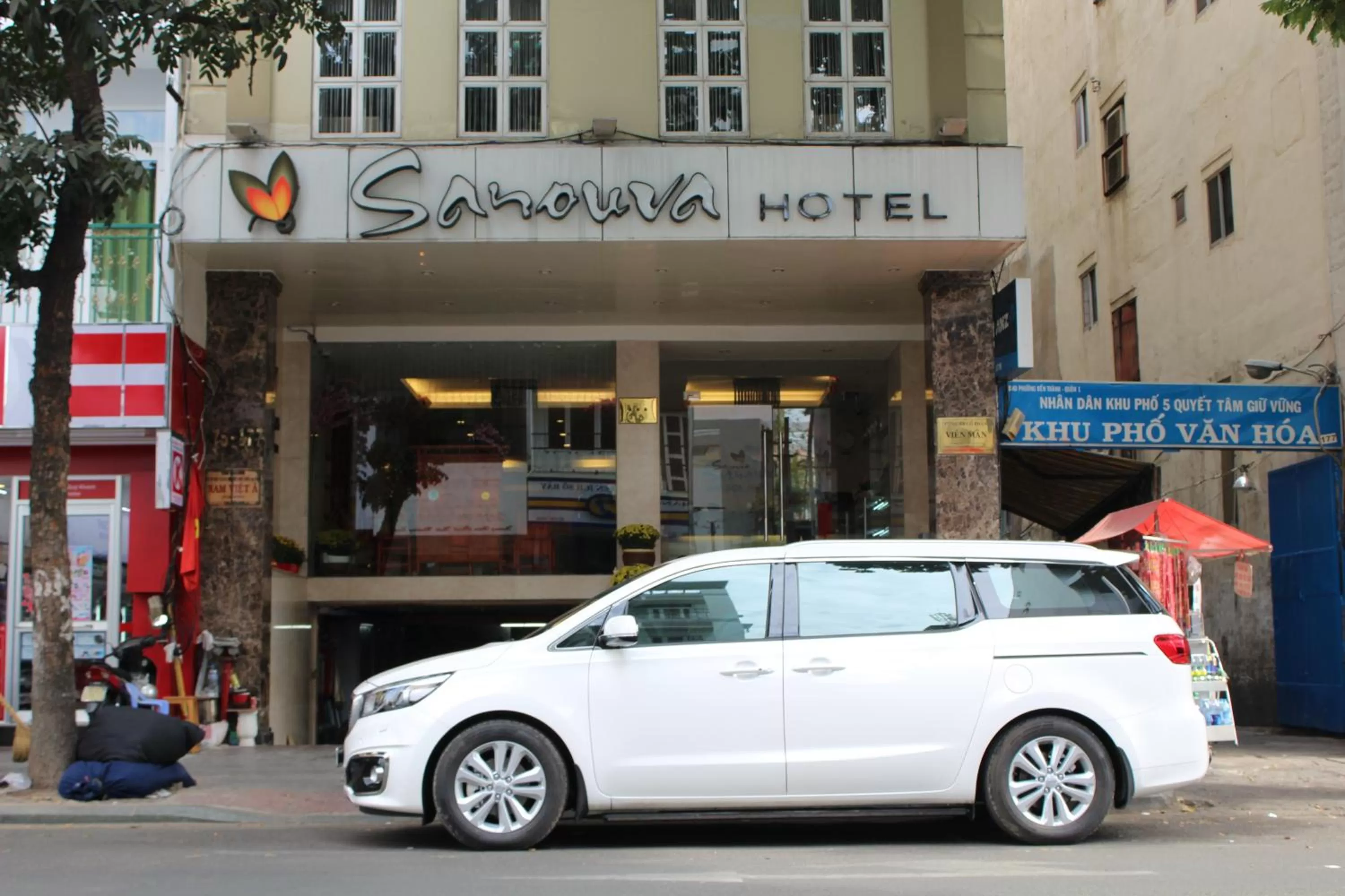 Facade/entrance in Sanouva Saigon Hotel
