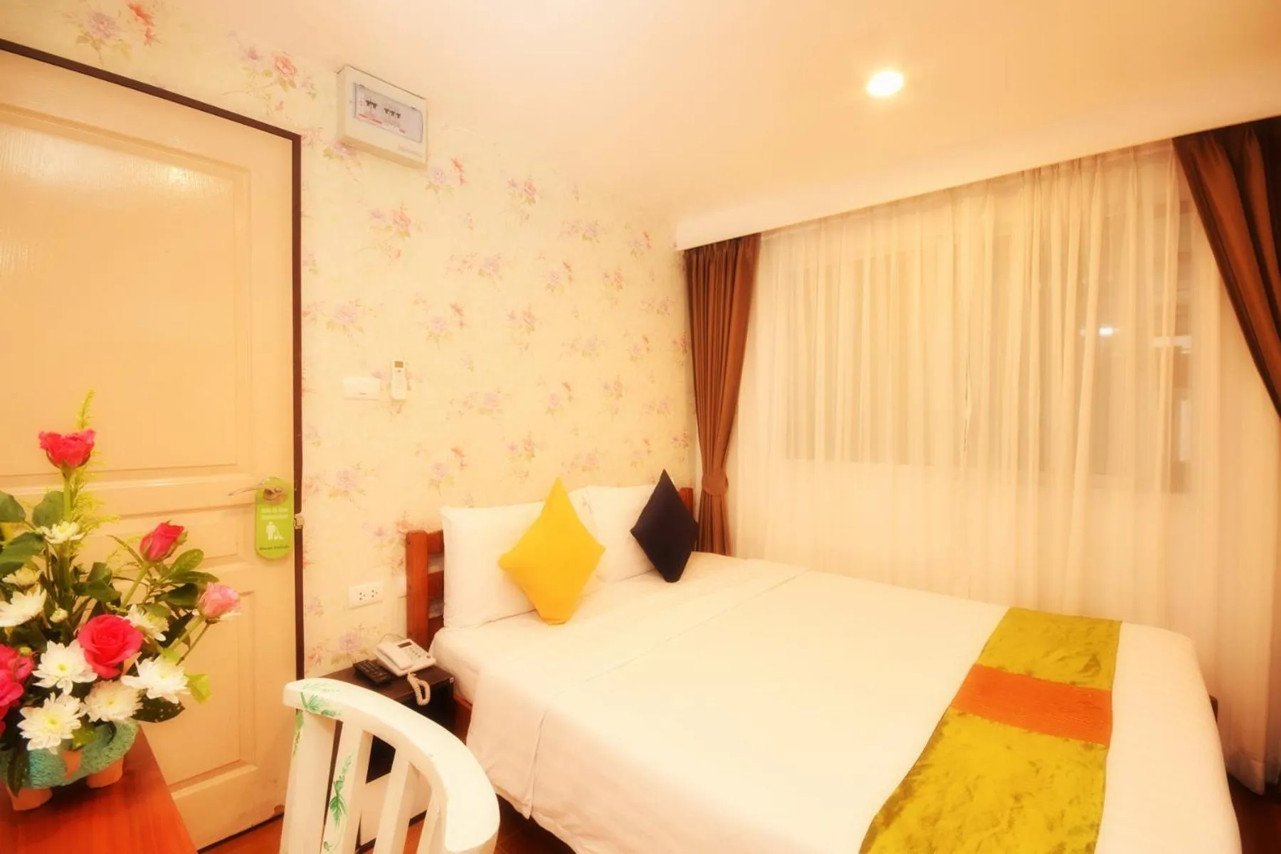 Bed in Blissotel Ratchada