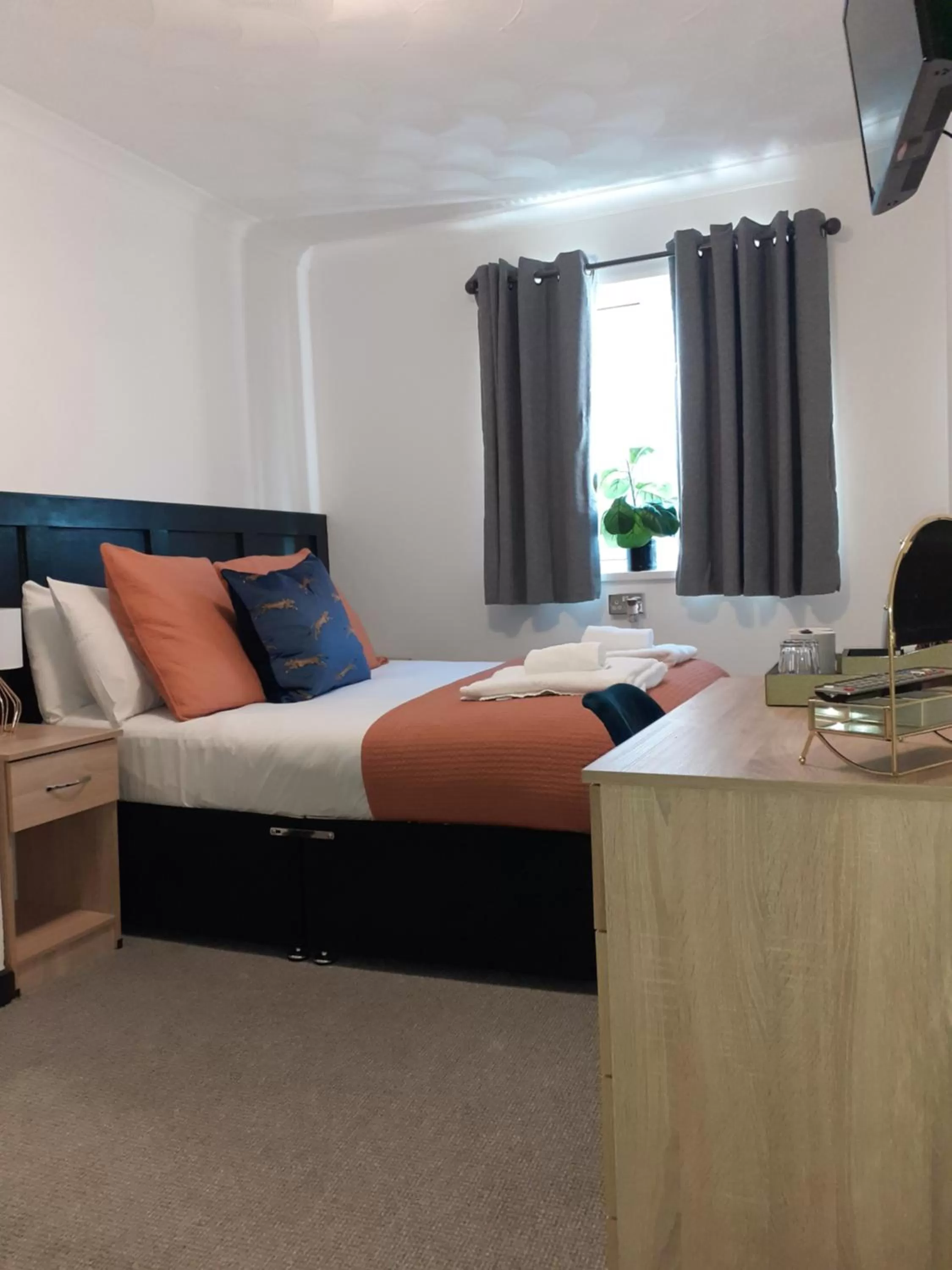 Bed in The Angharad Hotel and Restaurant