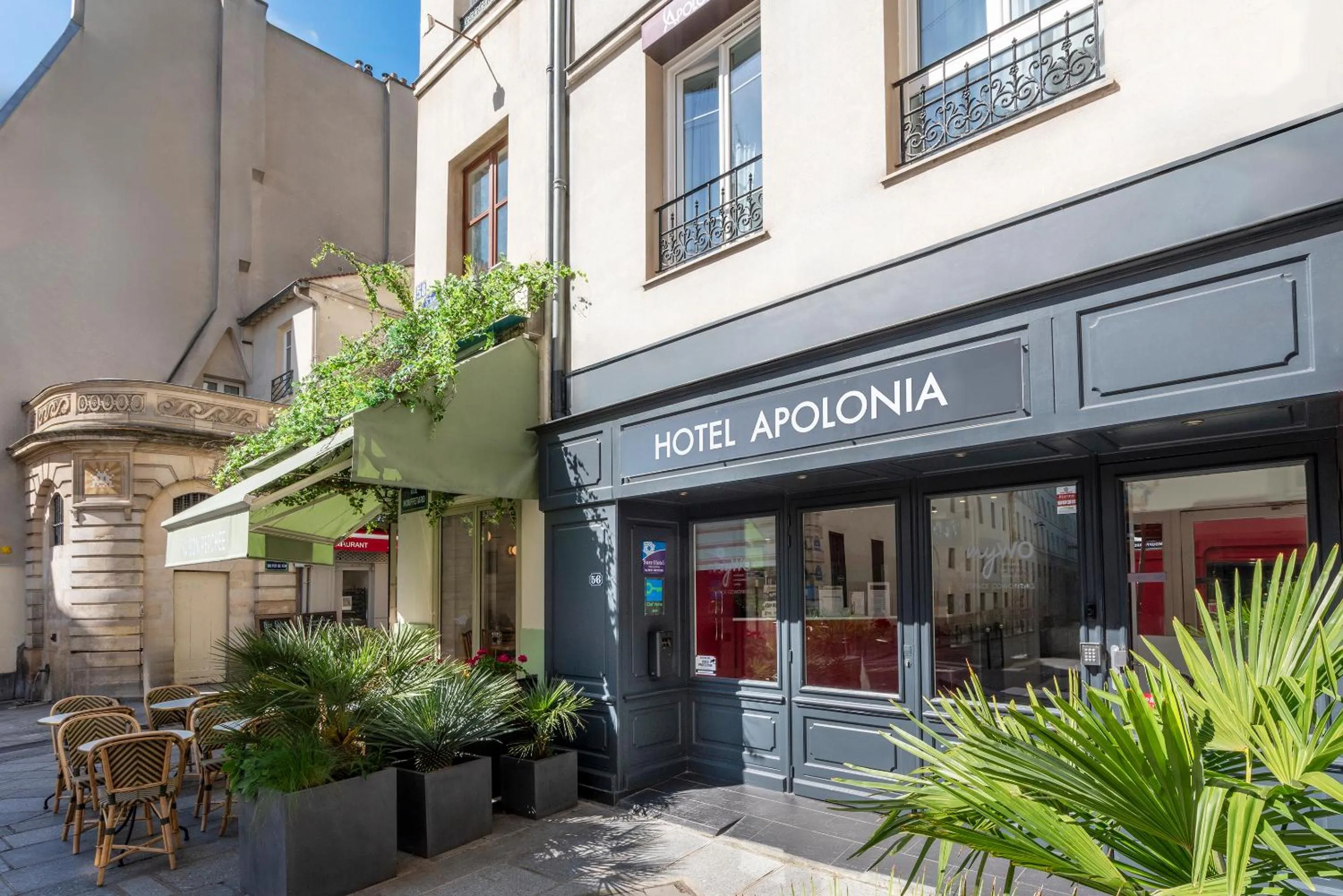 Facade/entrance in Hotel Apolonia Paris Mouffetard, Sure Hotel Collection by Best Western