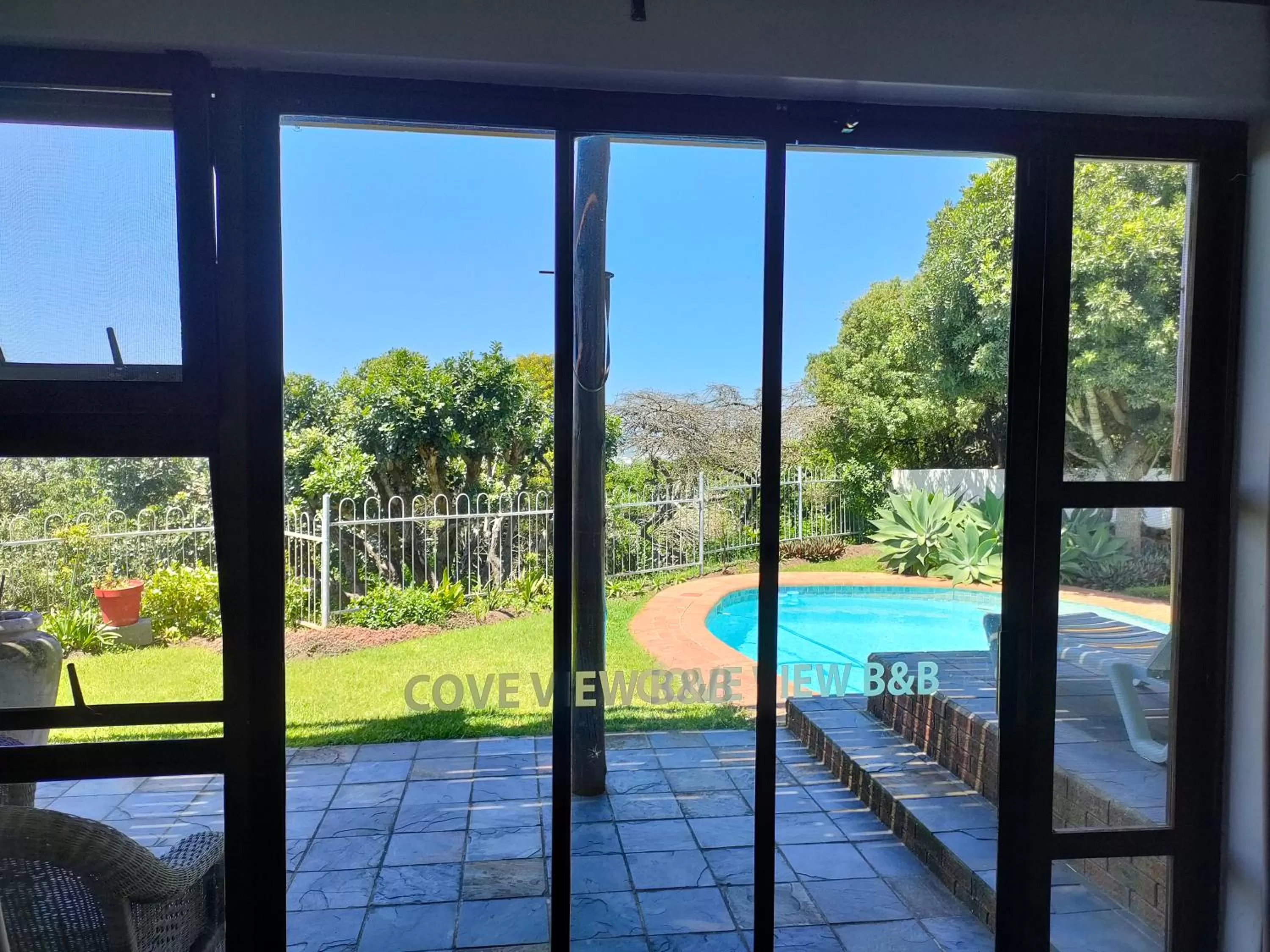 Patio in Cove View B&B