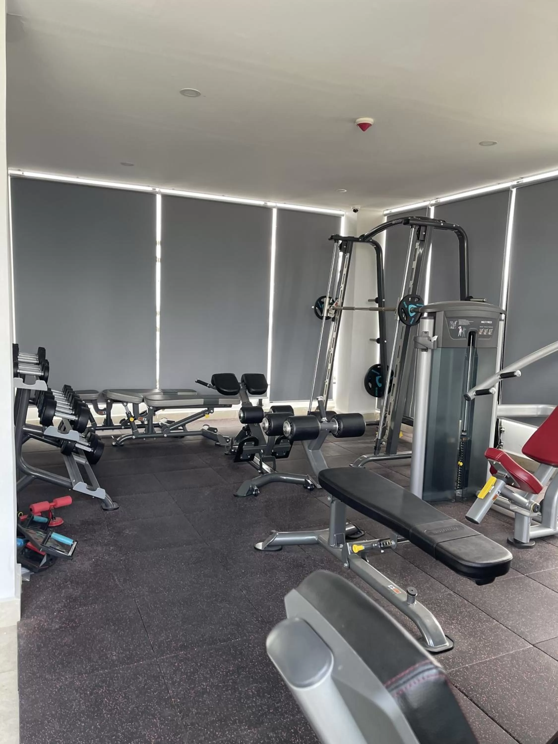 Fitness centre/facilities in Residence 110 (Hotel and Apartments)