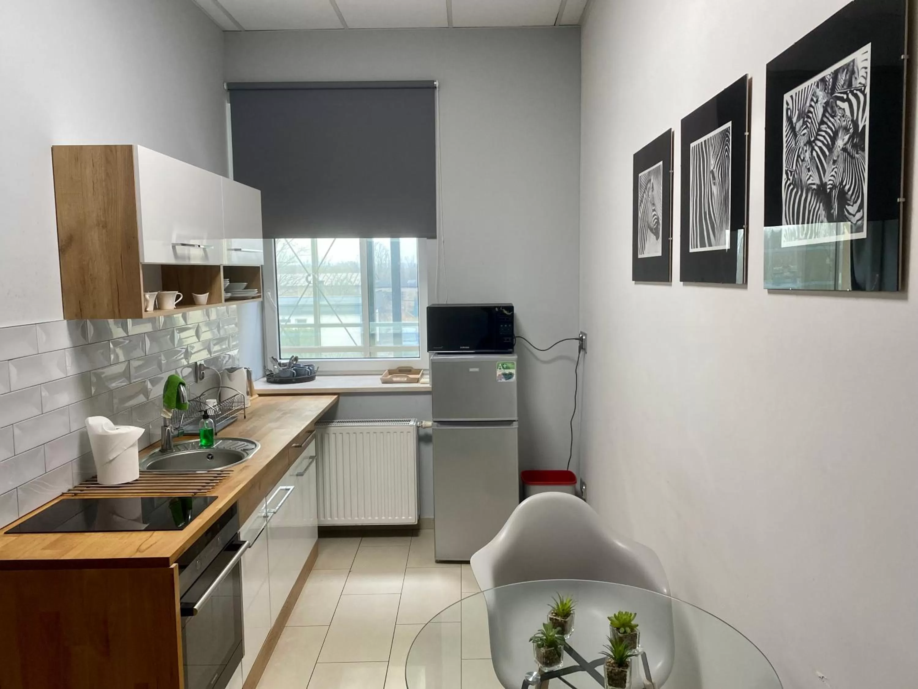 Kitchen or kitchenette in Apartamenty i pokoje „Pod Jedynką”