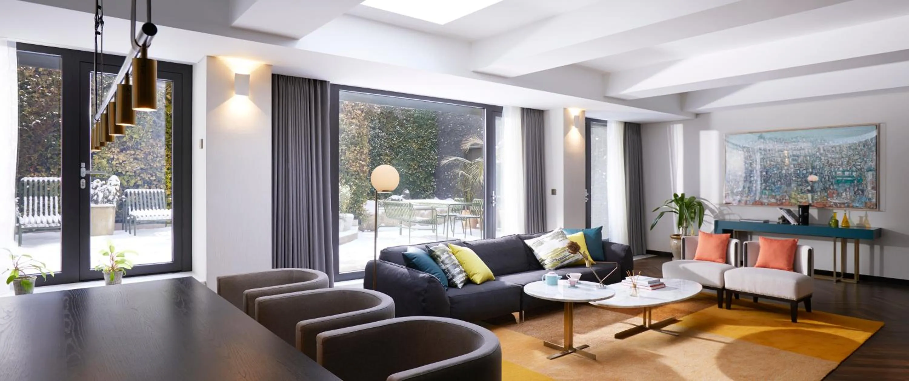 Living room in Maison Glad Jeju