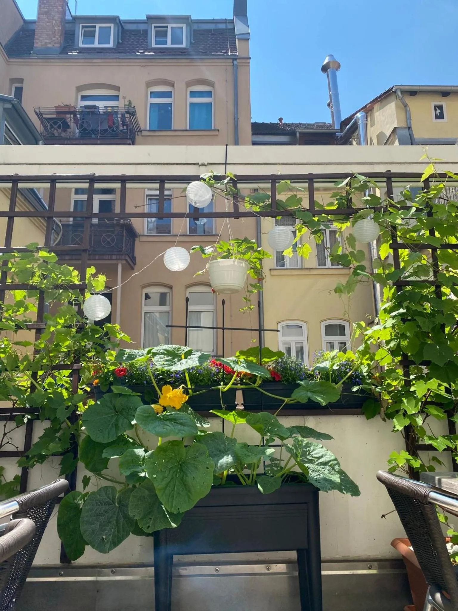 Patio in Burghotel Nürnberg
