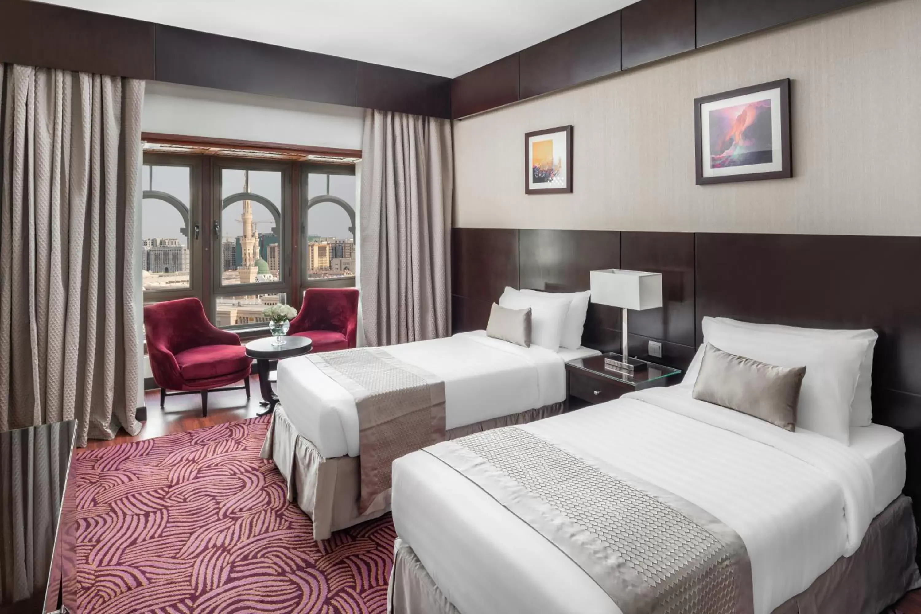 Deluxe Double Room with Two Double Beds in Taiba Front Hotel Deluxe Double Room with Two Double Beds in Taiba Front Hotel