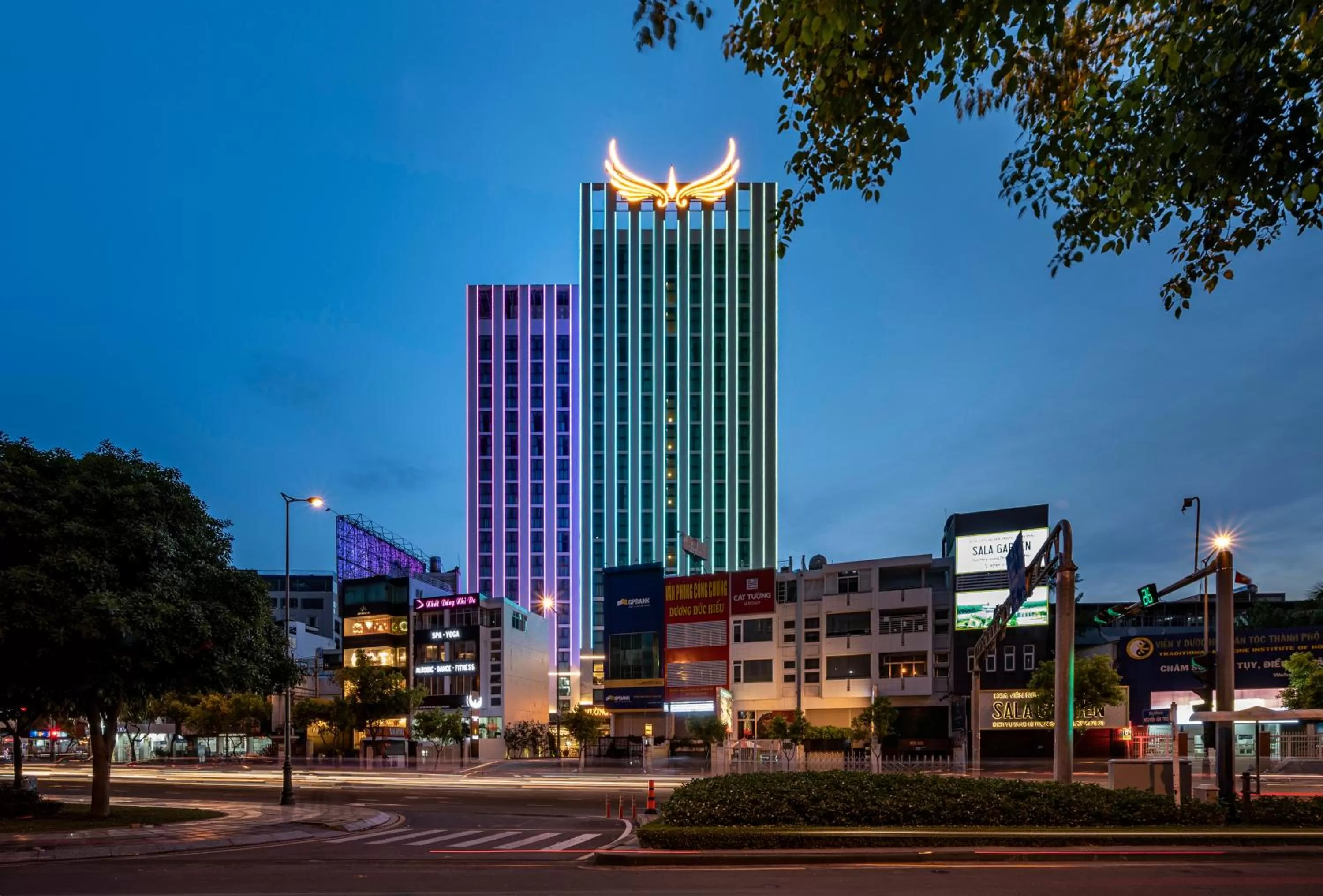 Property building in Muong Thanh Luxury Saigon Hotel
