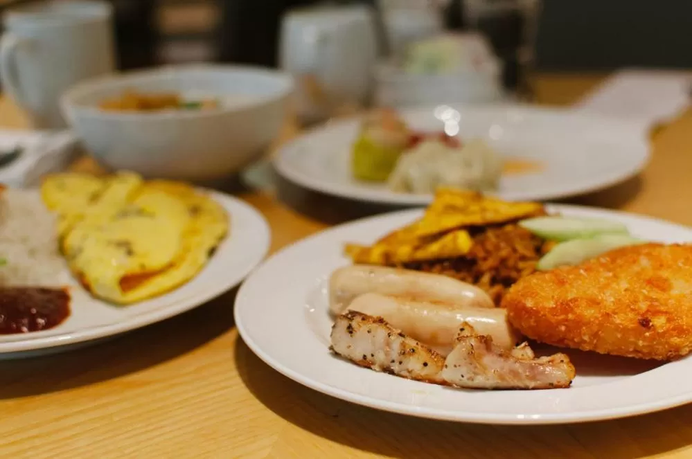 Continental breakfast in Aviary Hanoi Hotel & Travel