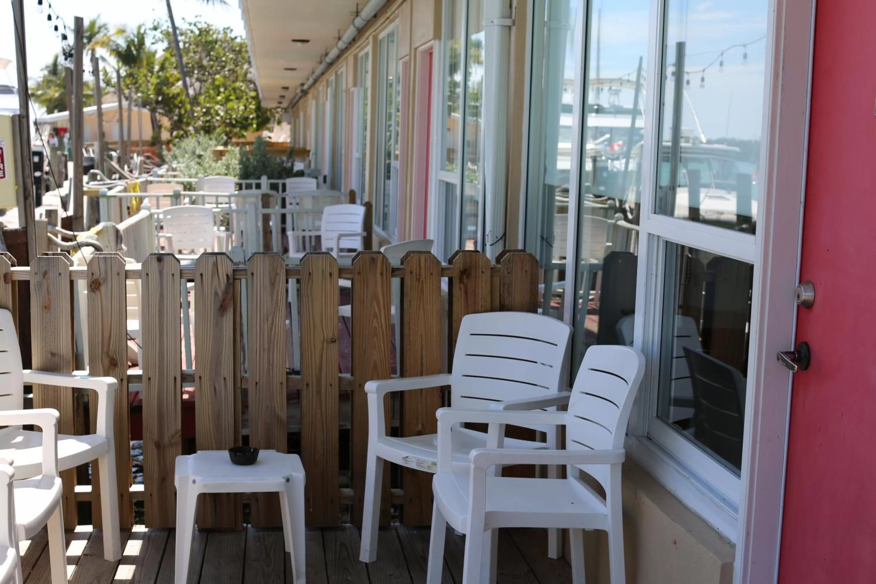 Property building in Gilbert's Resort & Marina