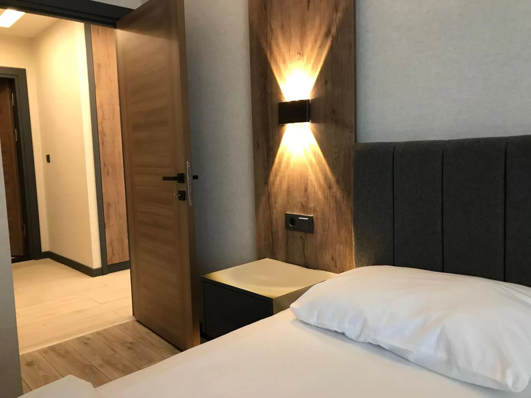 Bed in Yılmaz Suit Apartments