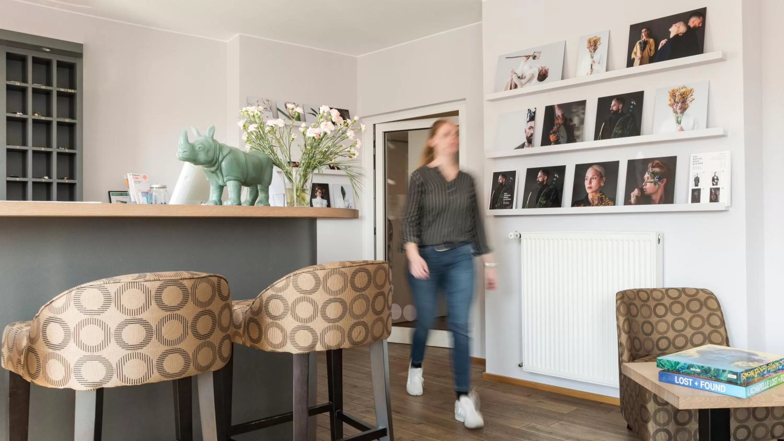 Lobby or reception in Kunsthotel "Drei König" am Marktplatz Stadt Lörrach