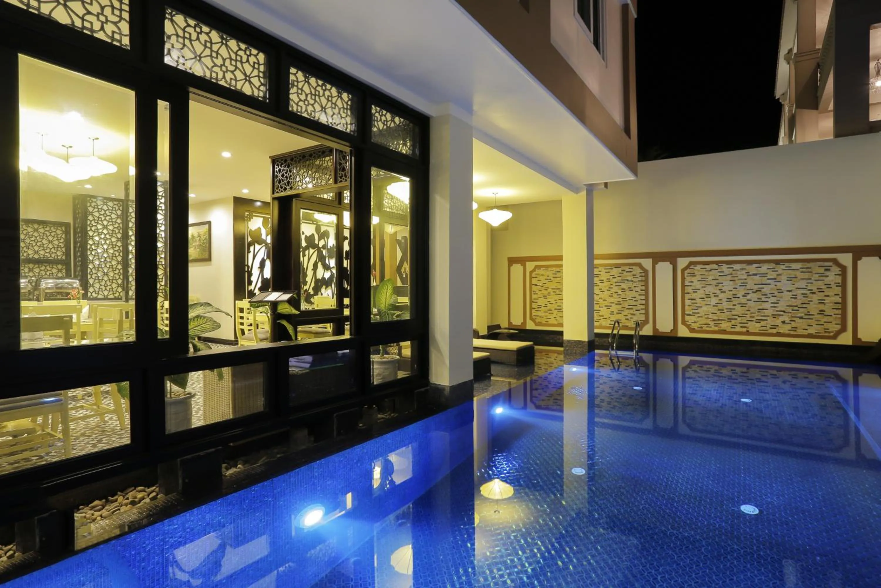 Swimming pool in River Suites Hoi An