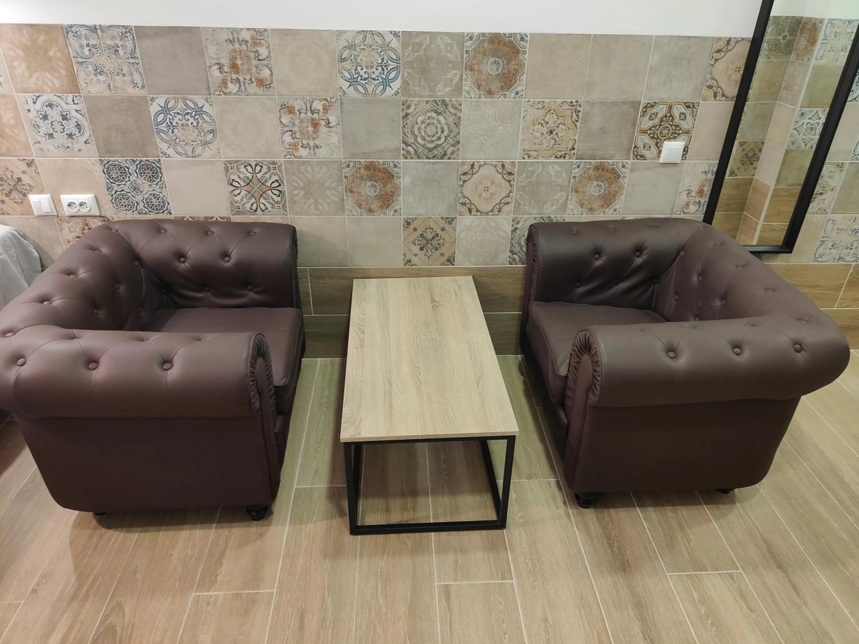 Seating area in Hotel Apartamentos Pueblo Mar