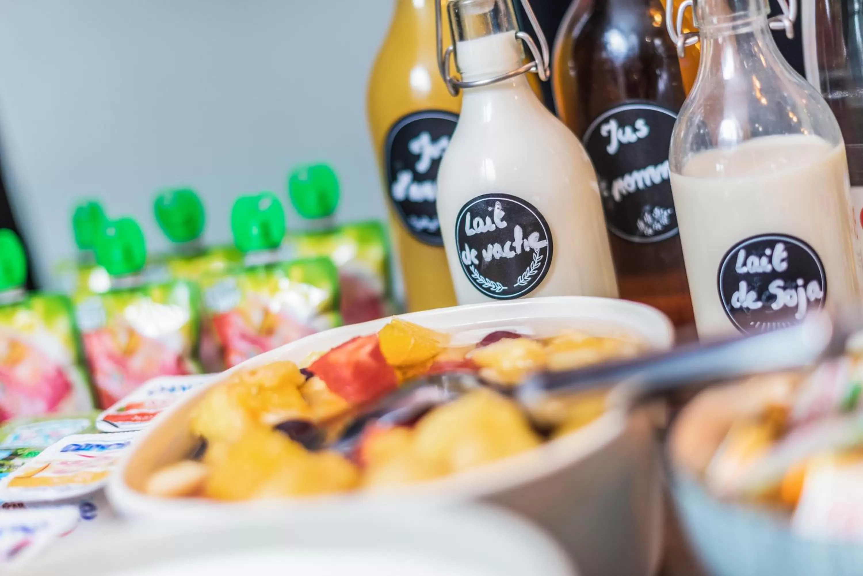 Buffet breakfast in ibis Styles Lyon Meyzieu Arena Stadium