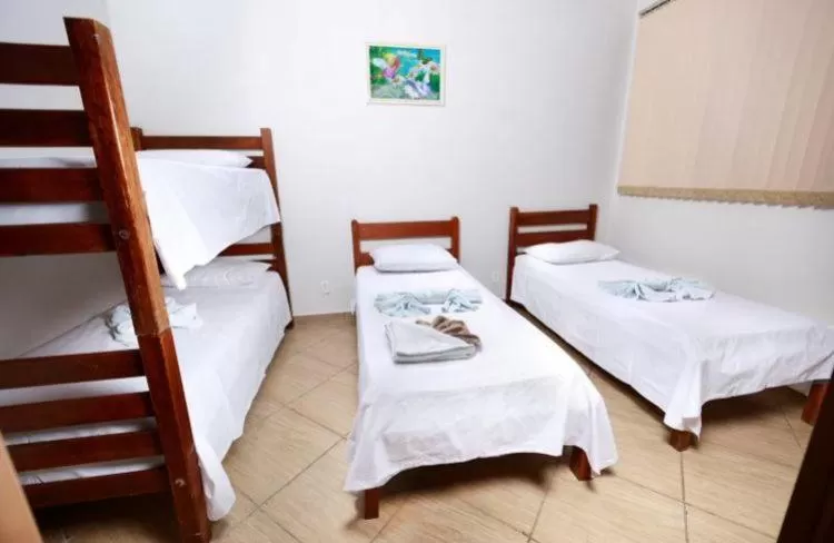 Bedroom, Bed in Hotel Portela III