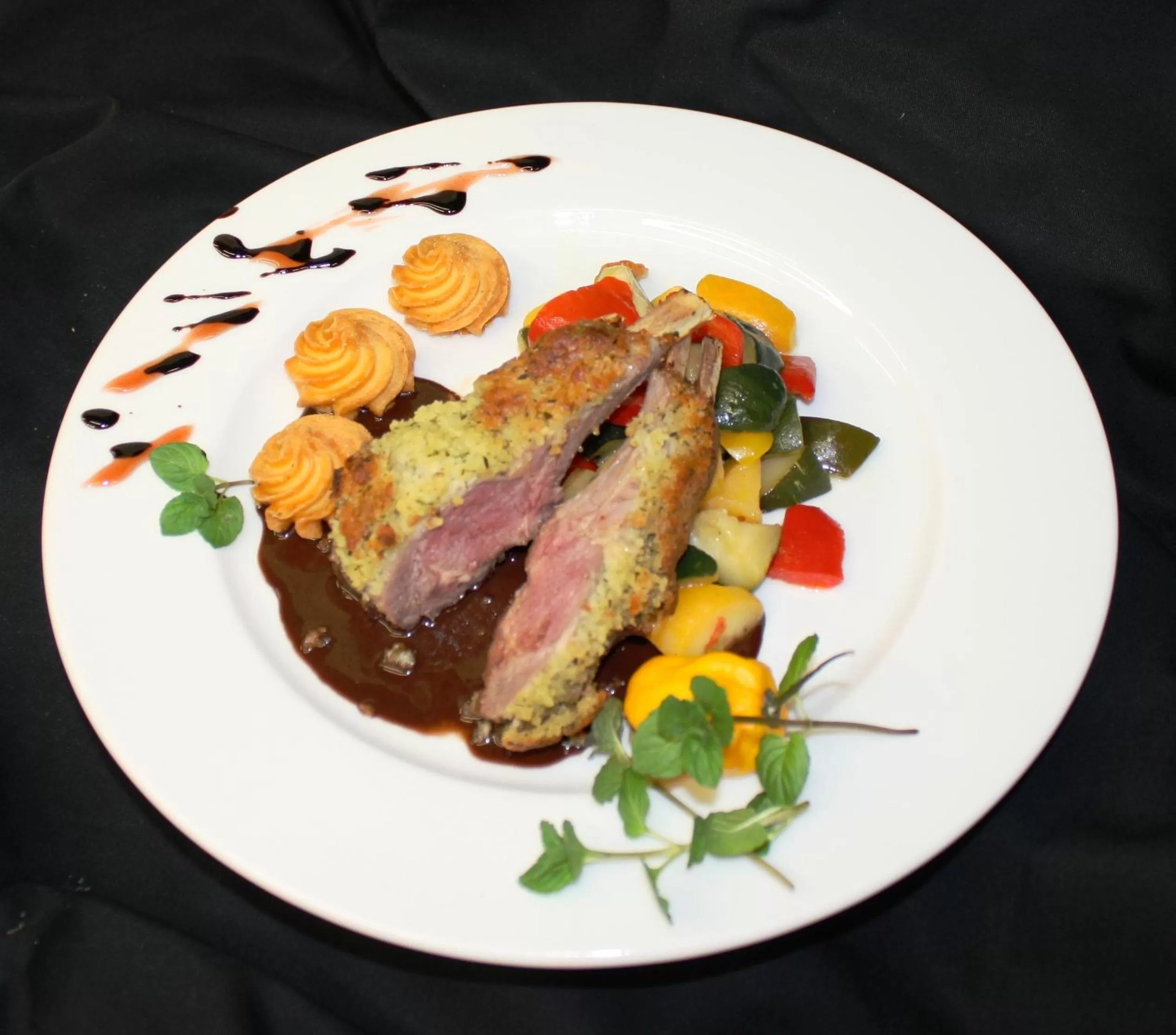 Food close-up in Carmina am See