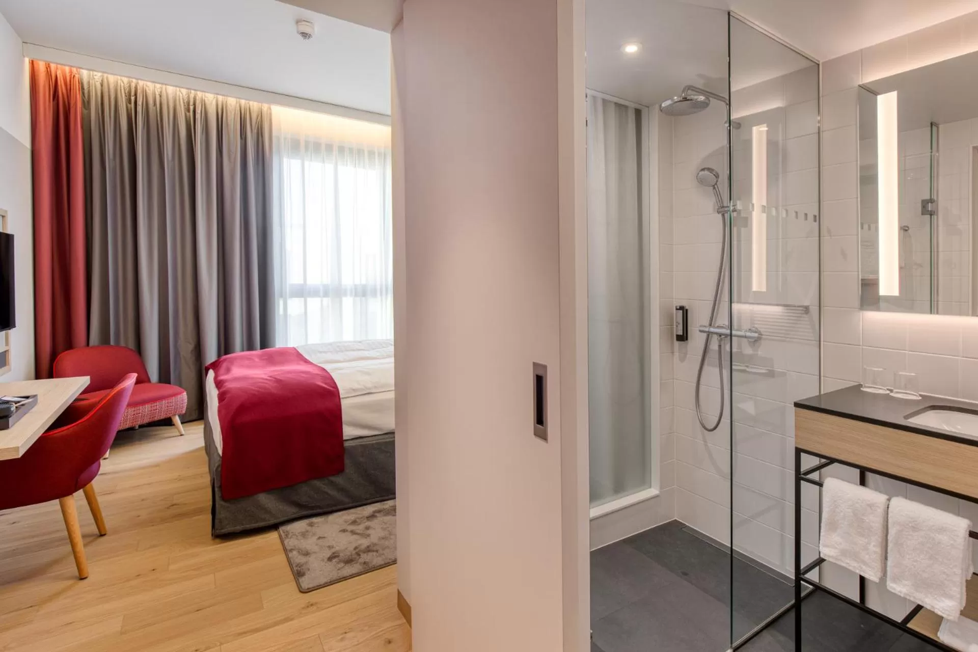 Photo of the whole room in IntercityHotel Berlin Airport BER Terminal 1 & 2