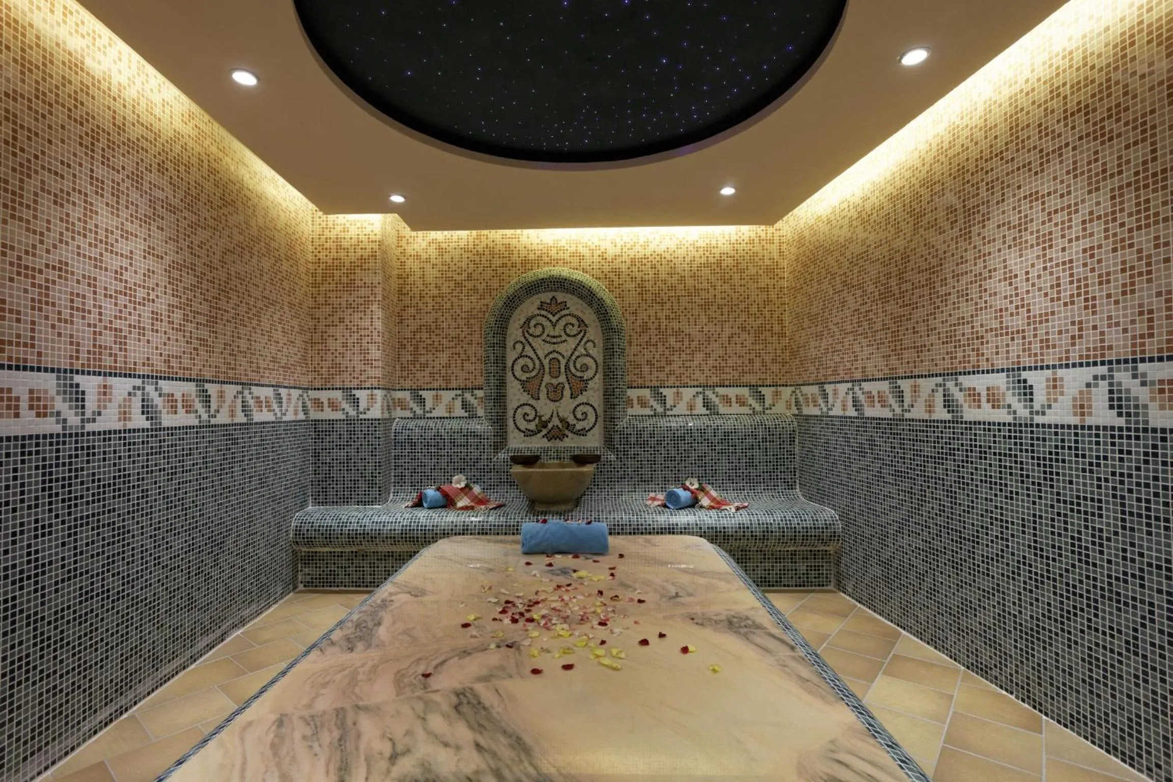 Steam room in Kristal Hotel - All inclusive - Fully renovated rooms 2025