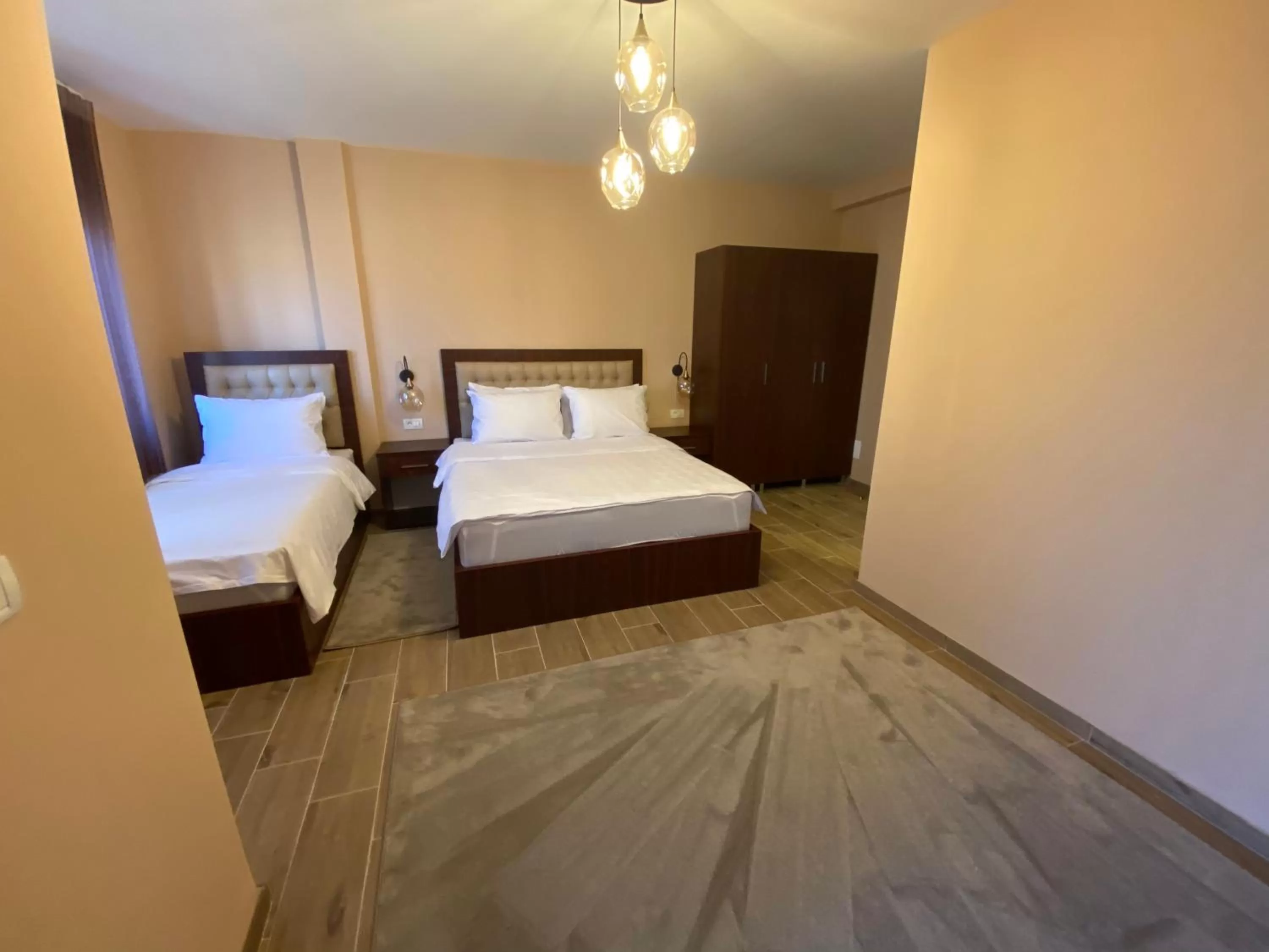 Bed in Hotel Kolonja's