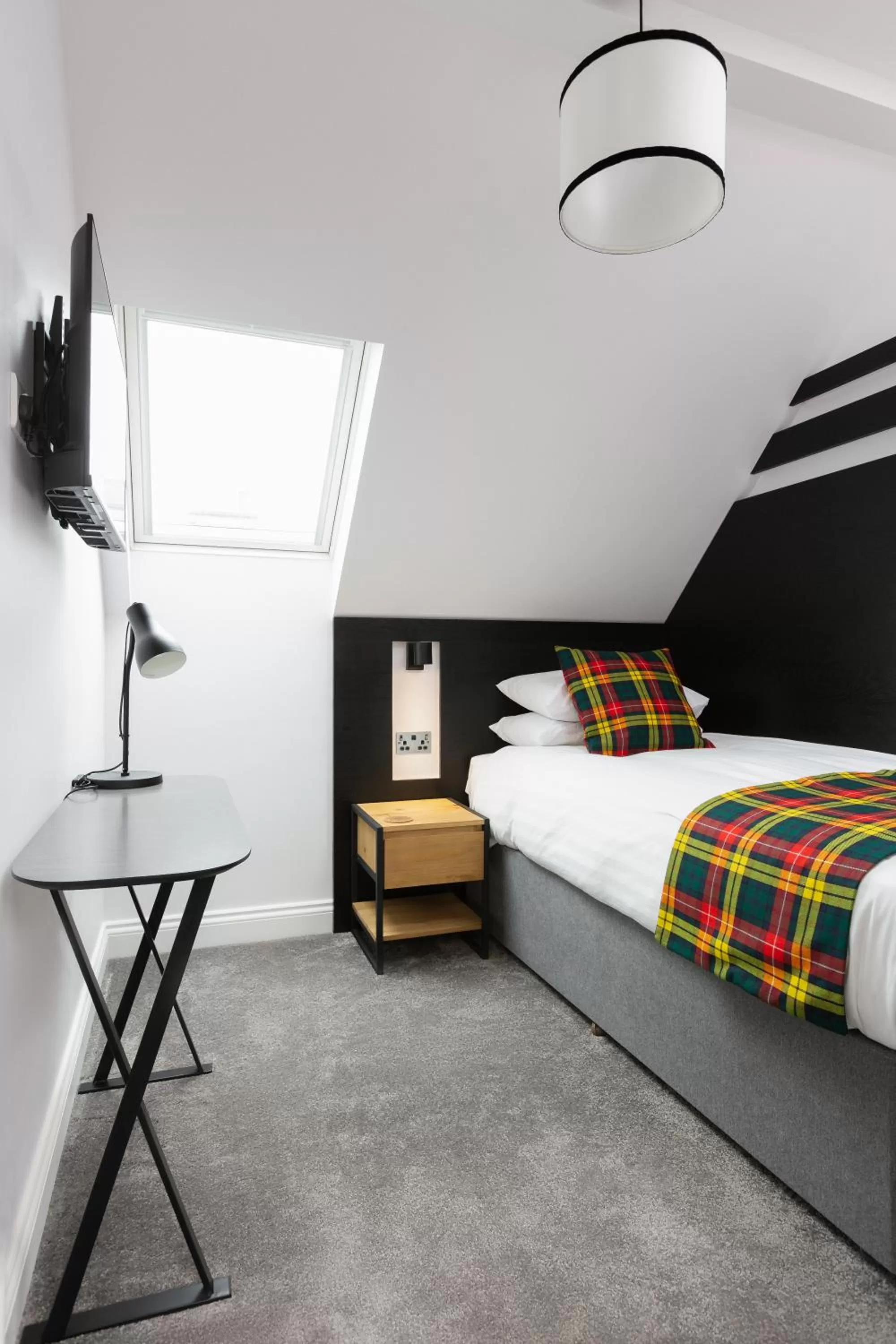 Bed in Castle Park Guest House