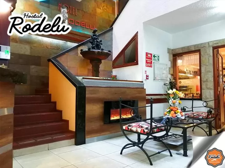 Lobby or reception in Hotel Rodelu