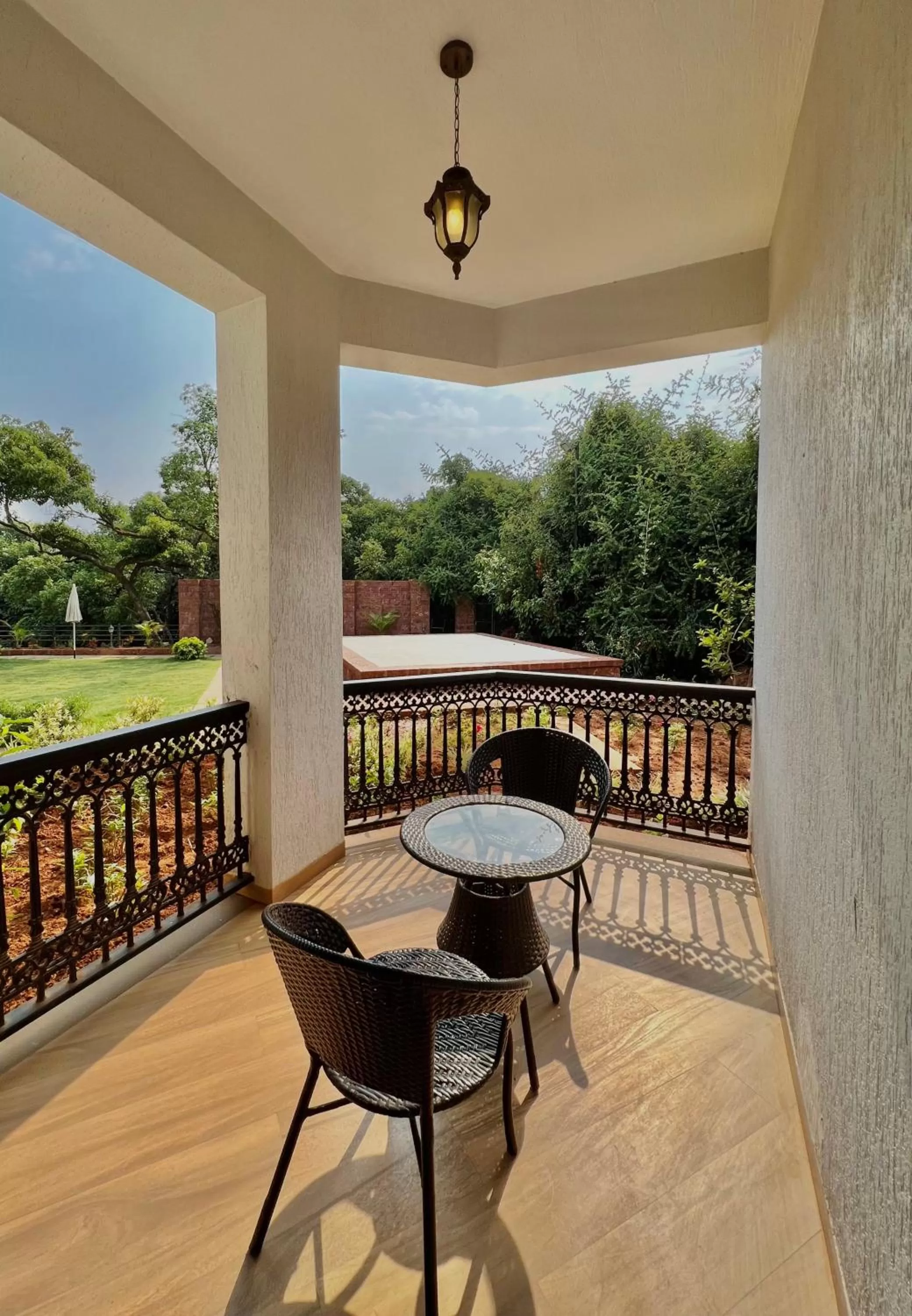 Patio in Tranquil Resort & Spa