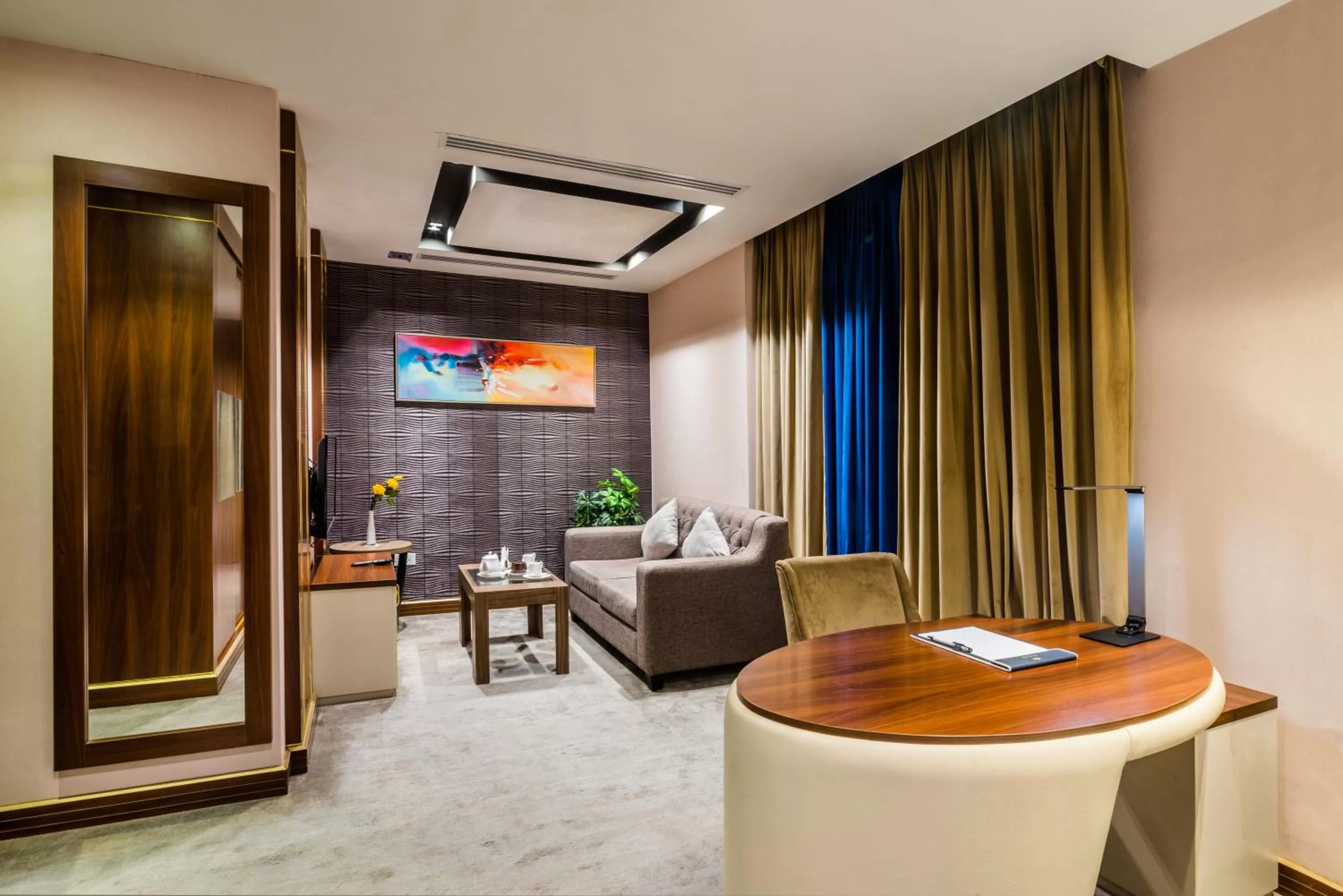 Seating area in Al Malqa Elite Hotel