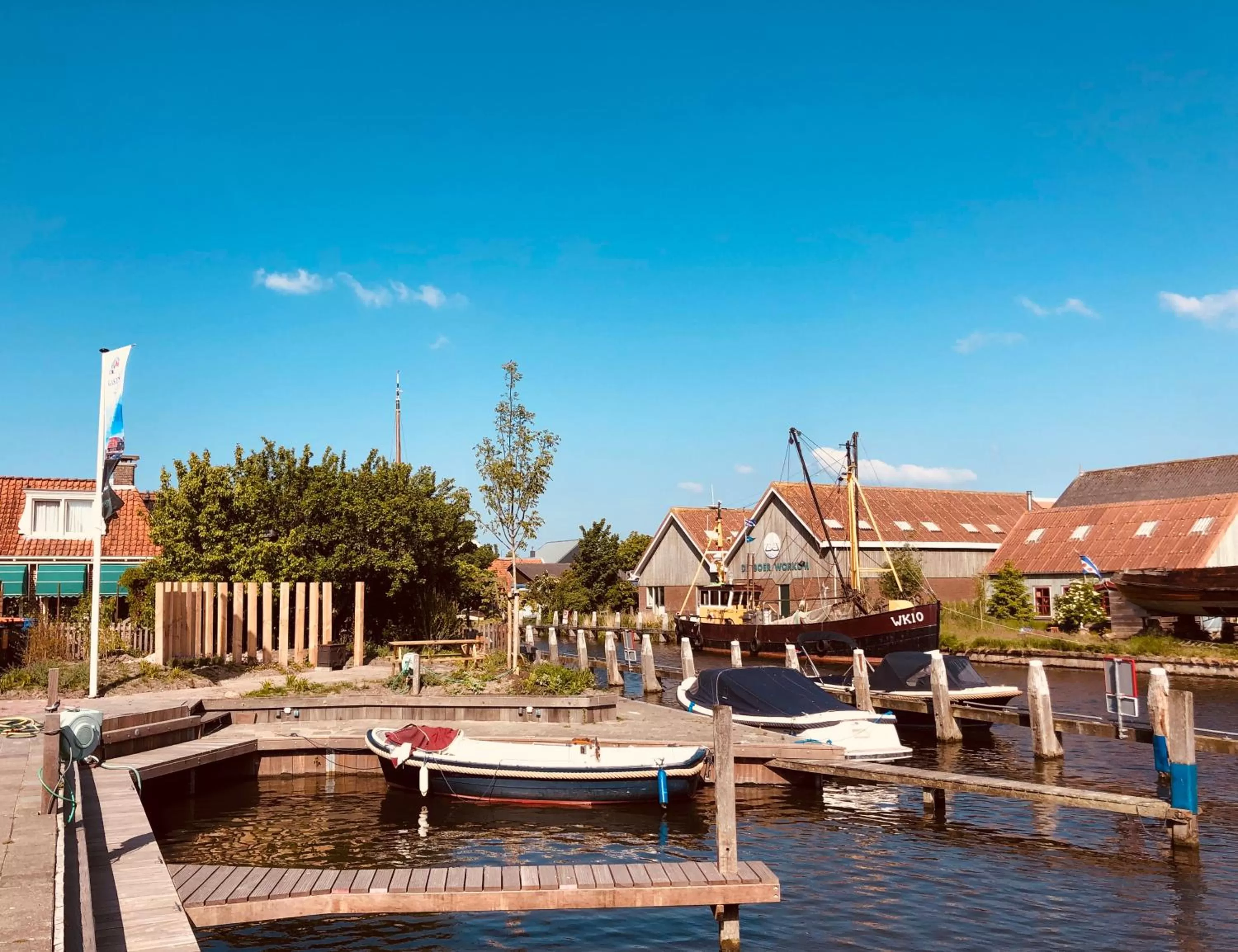 Natural landscape in Hotel Workum