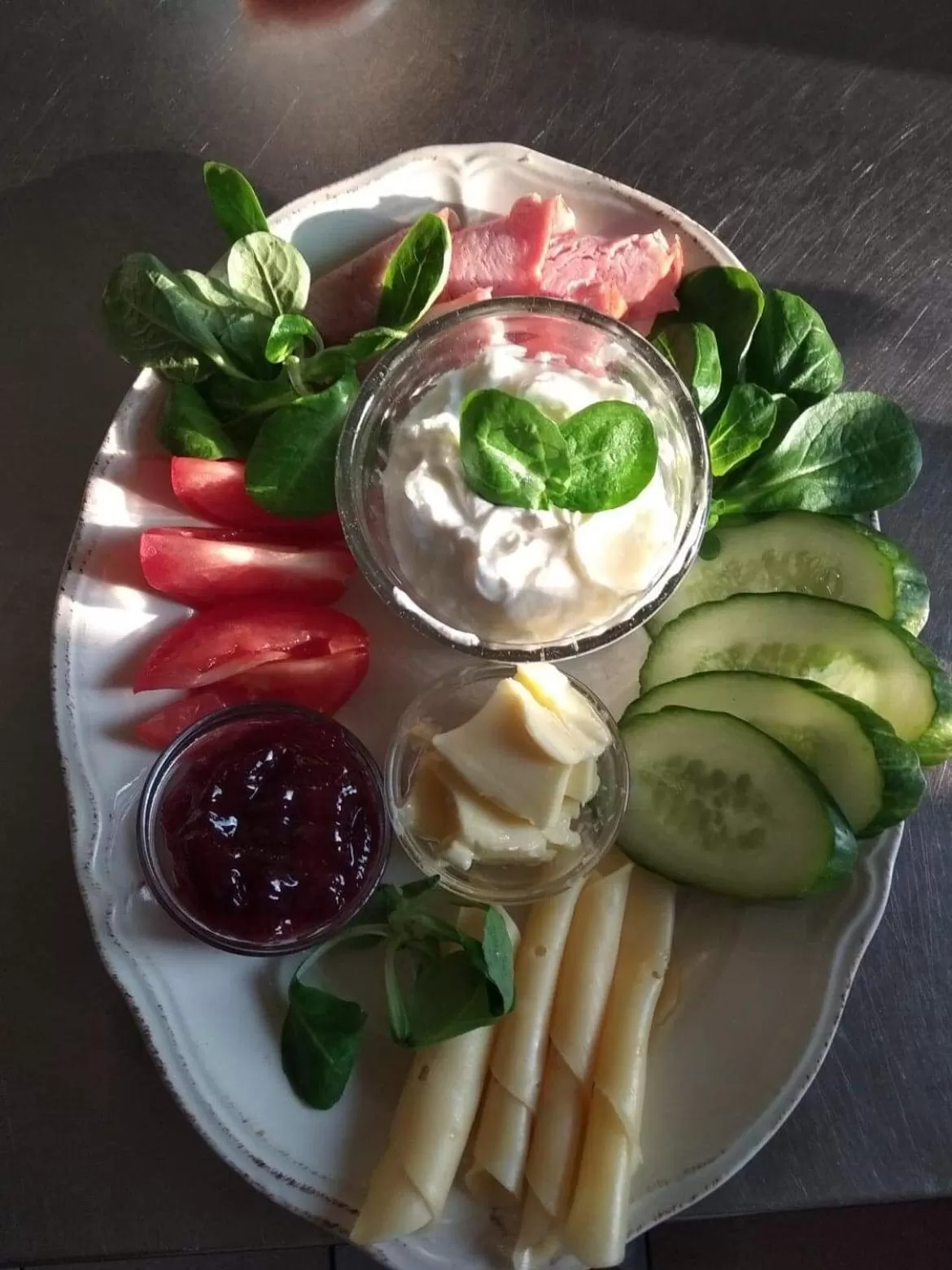 Food close-up in Oberża Złota Gęś