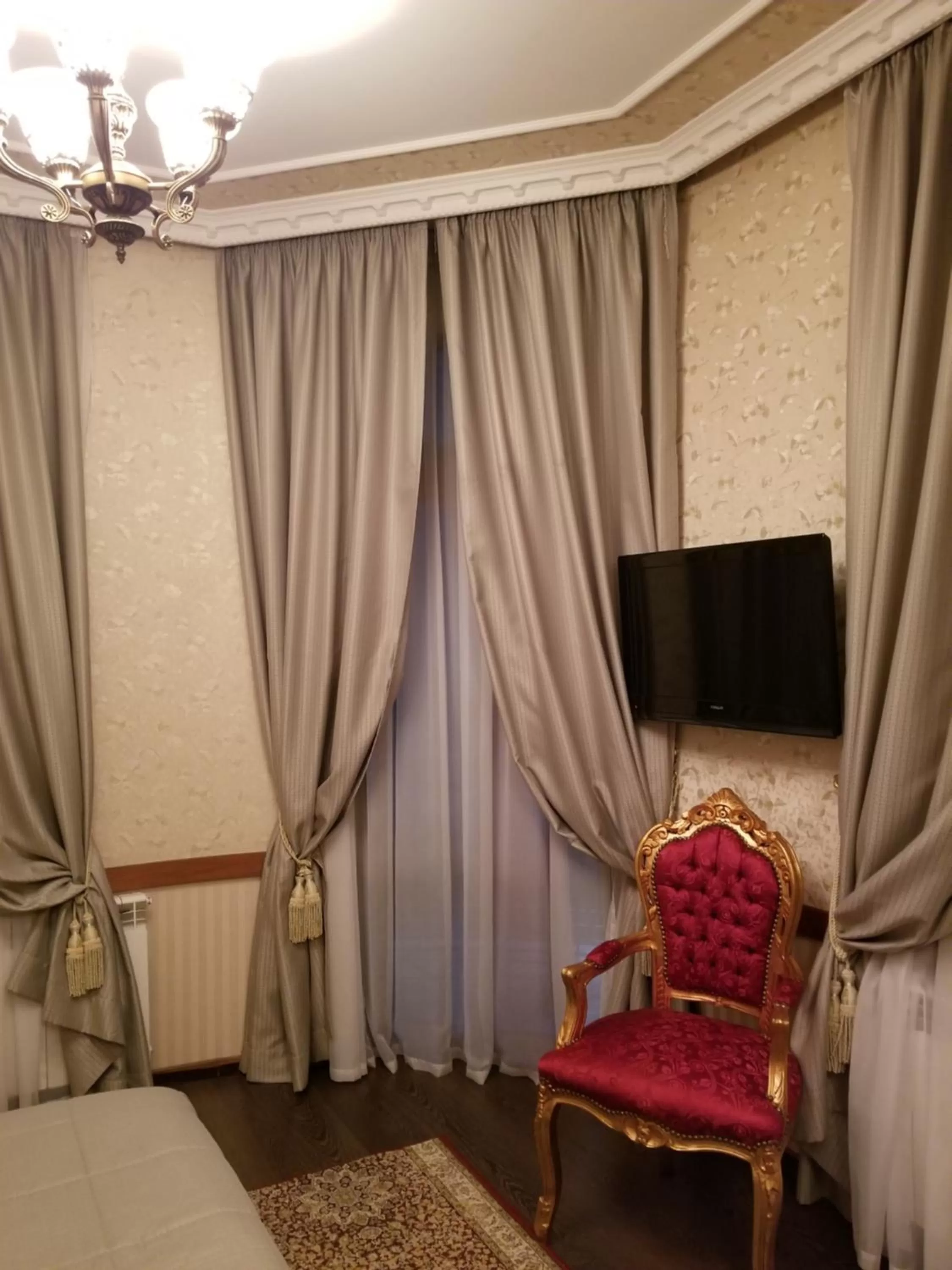 TV and multimedia, Seating Area in Vila Sigal Pogradec