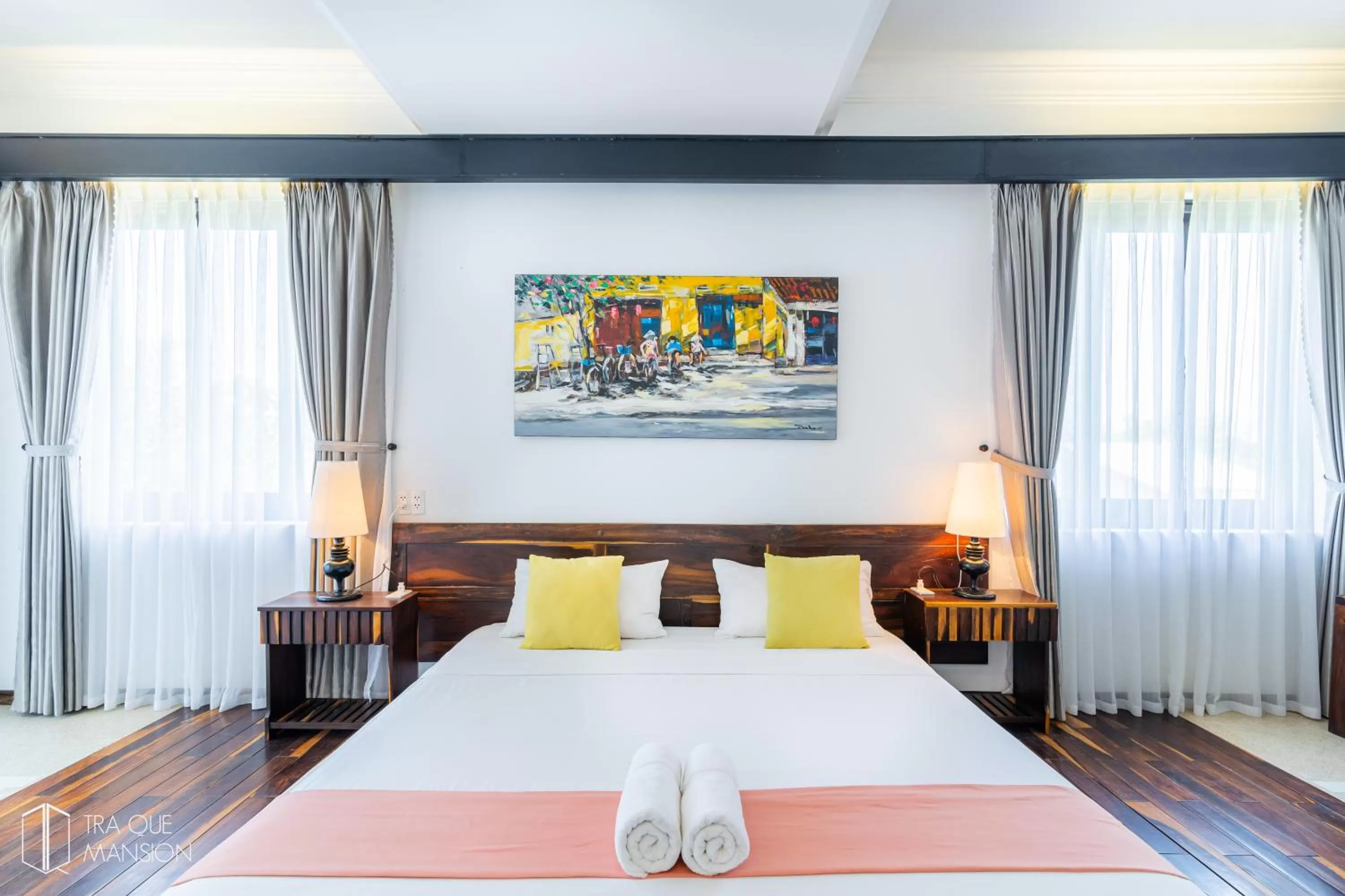 Bedroom in Tra Que Mansion