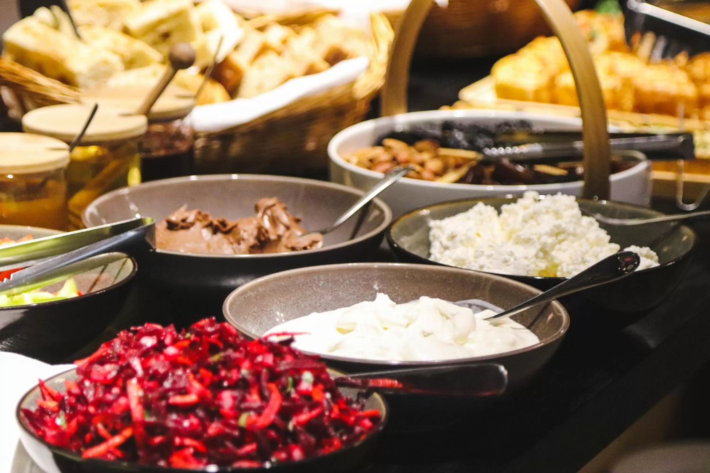 Buffet breakfast, Food in Borjomi Bridge Hotel