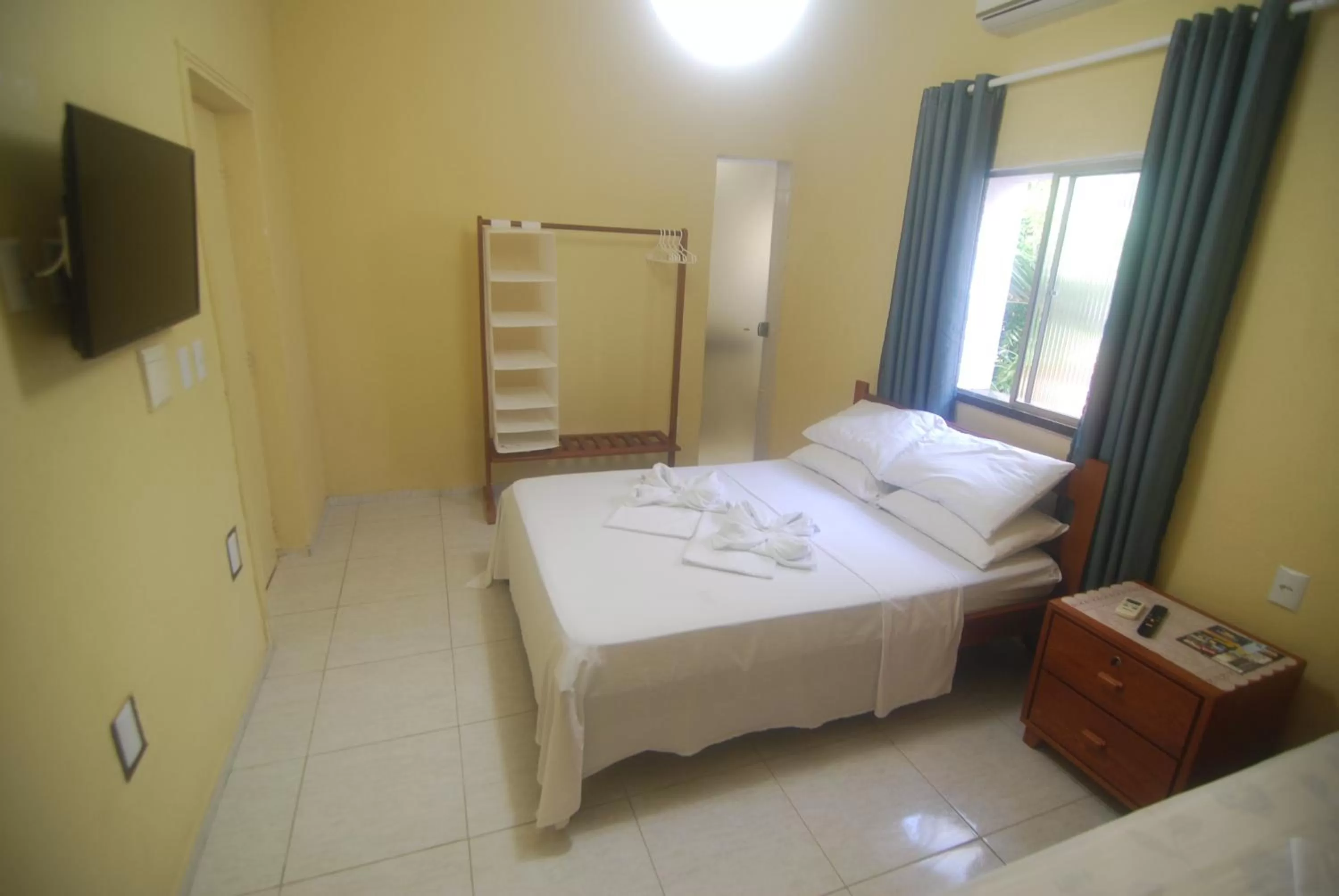 Bed in Refúgio Pousada Fortaleza