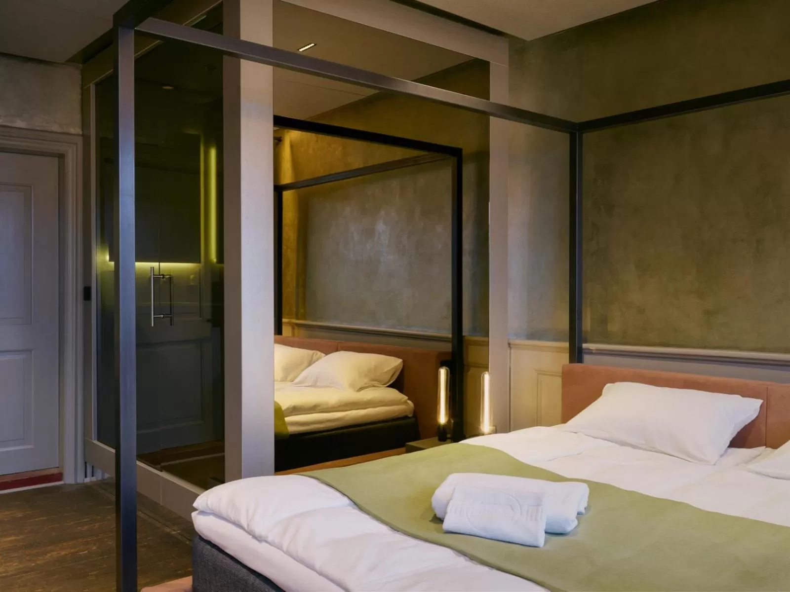 Bedroom in Tollboden Hotell - Unike Hoteller