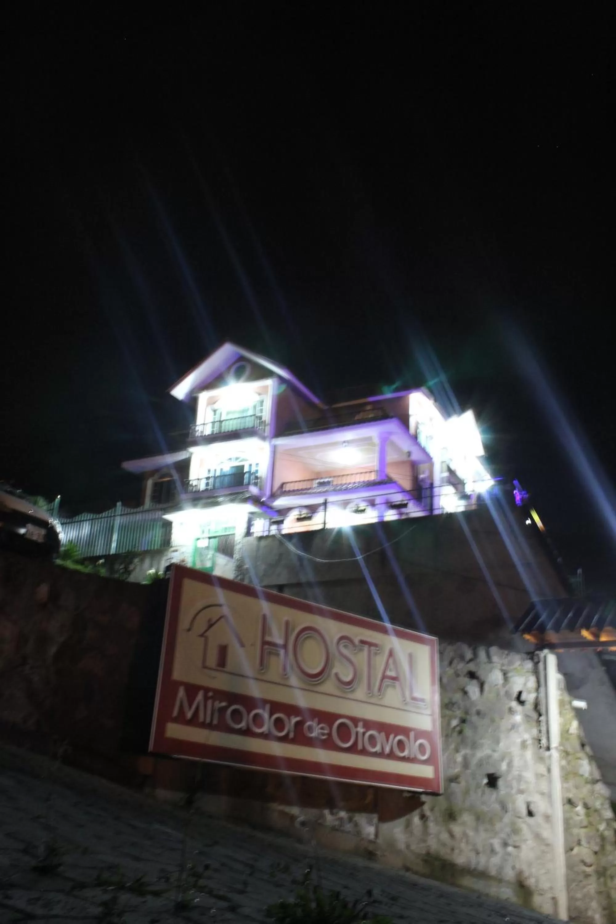 Property Building in Hostal Mirador de Otavalo