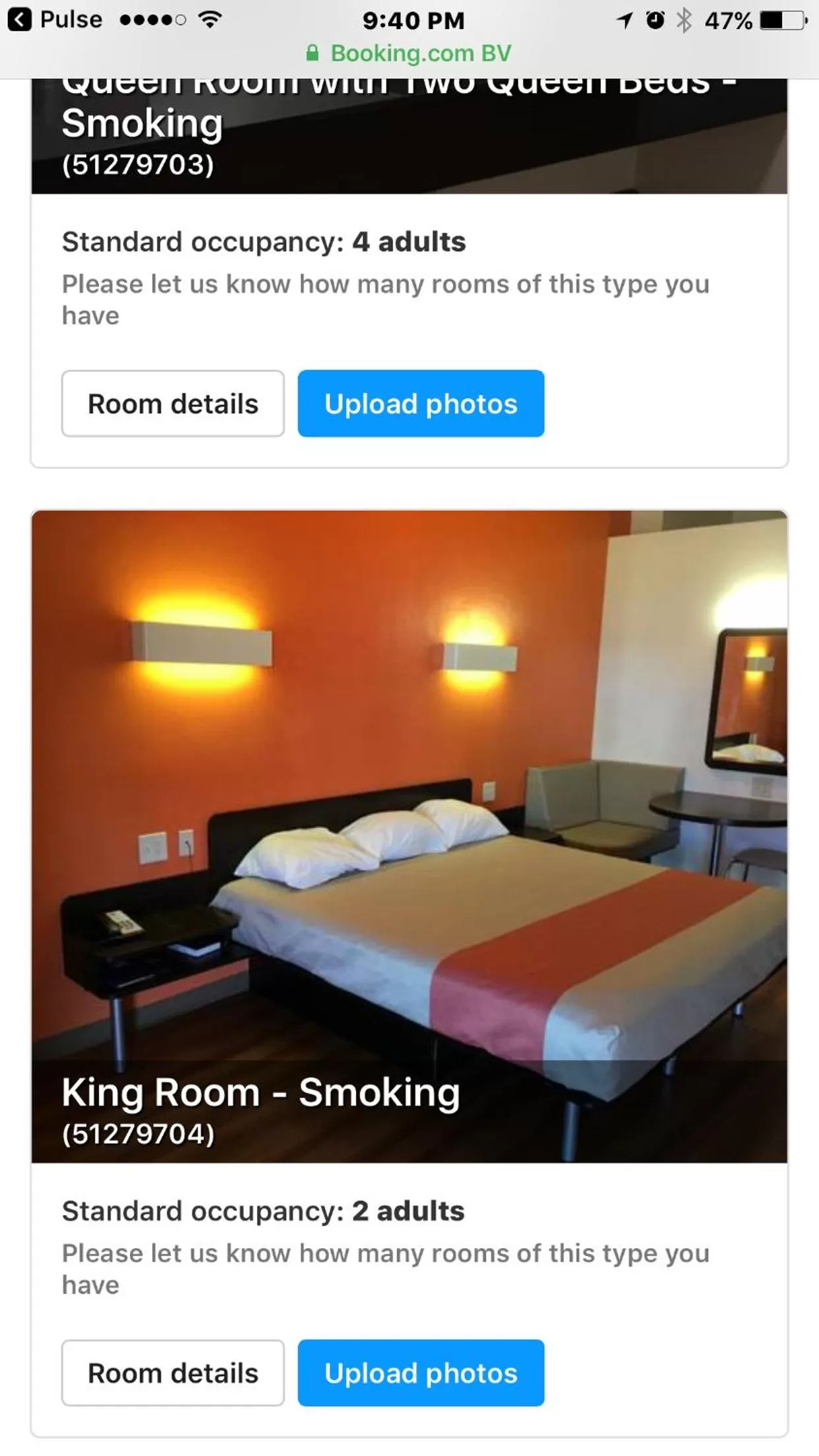 Bedroom in Motel 6-Globe, AZ