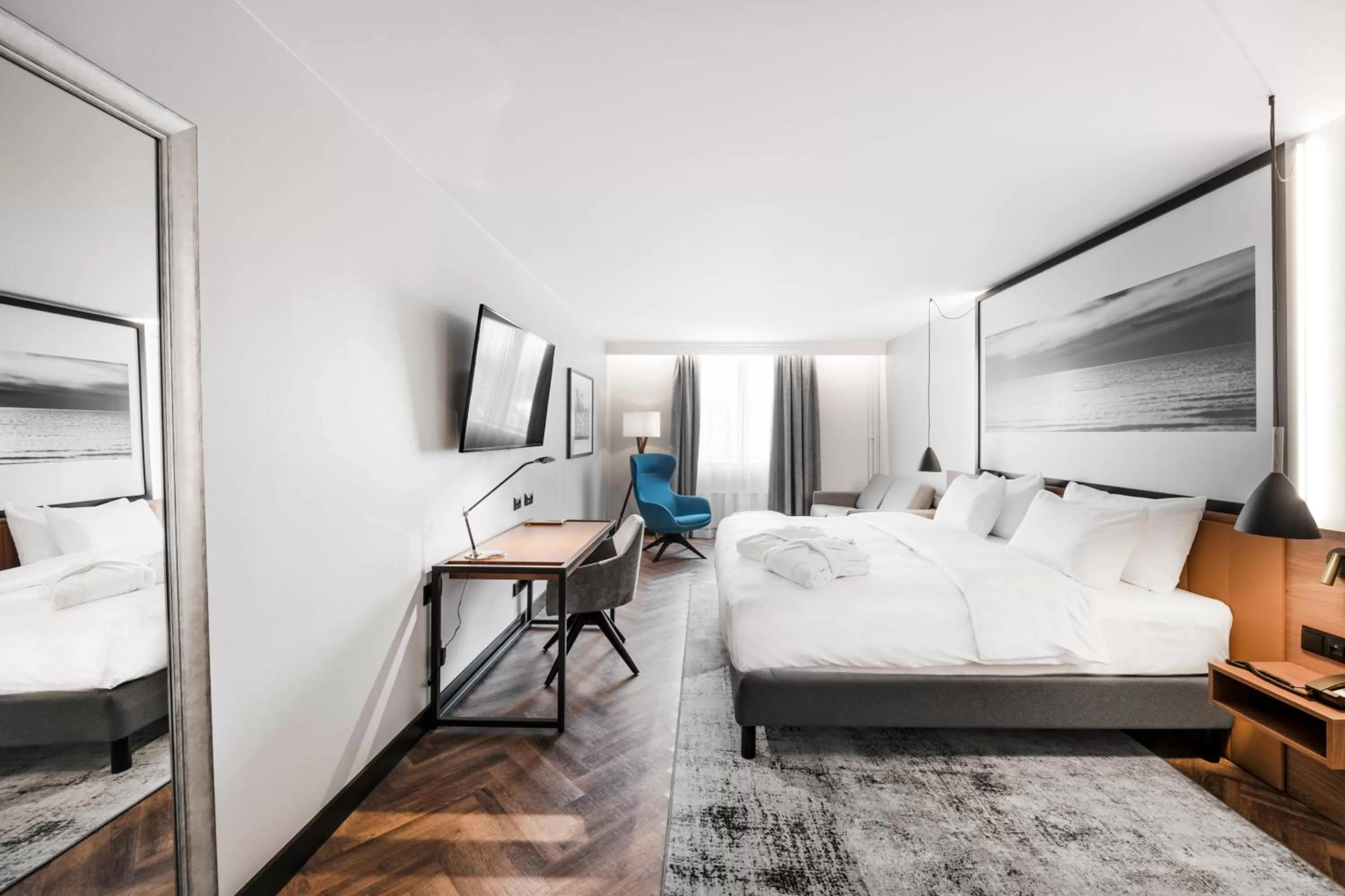 Photo of the whole room, Bed in MERCURE KLAIPEDA CITY HOTEL, Meetings, Events, Restaurant & Bar - Accor Group, Pet Stay FREE