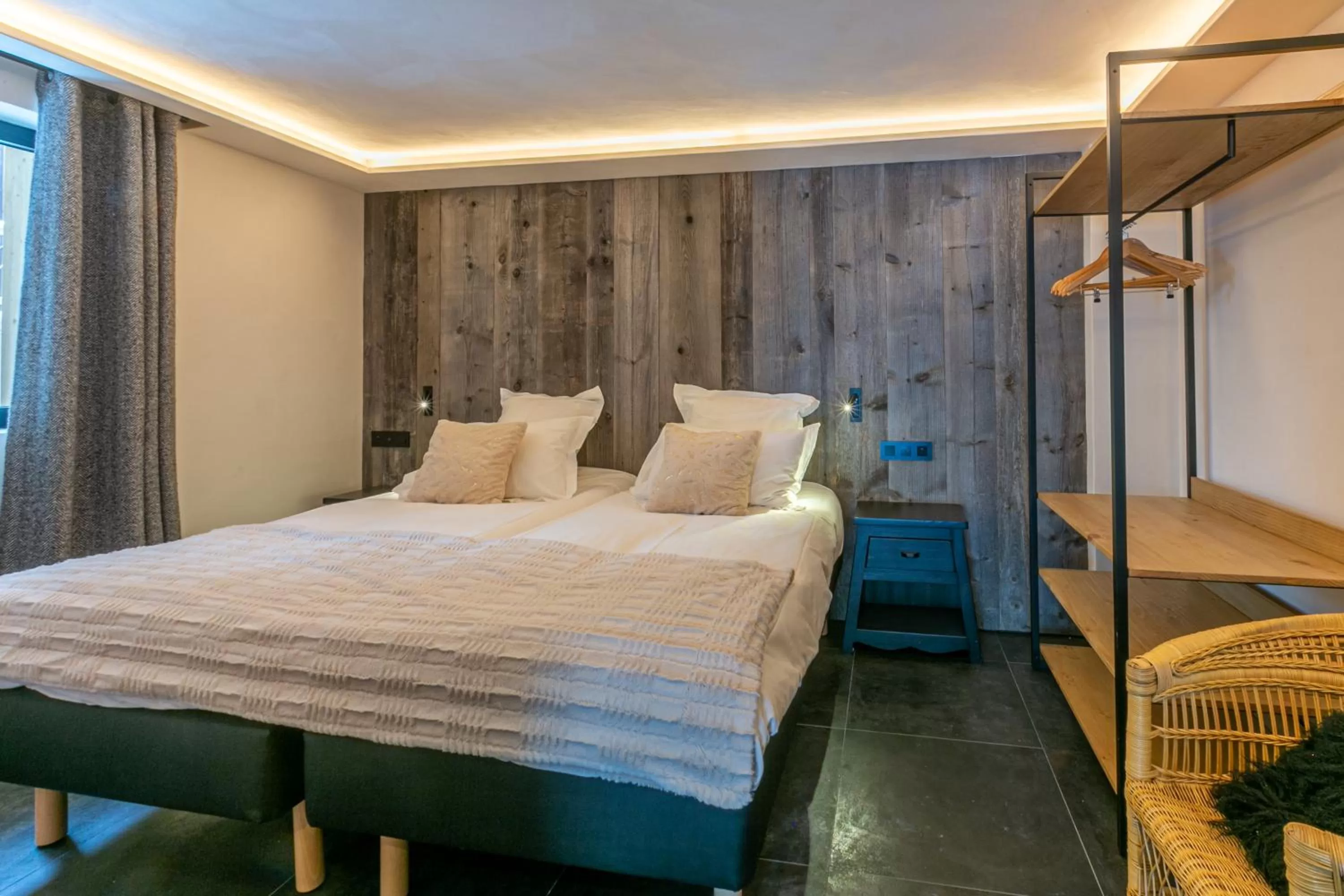 Bed in Maisons de montagne Le Samovar