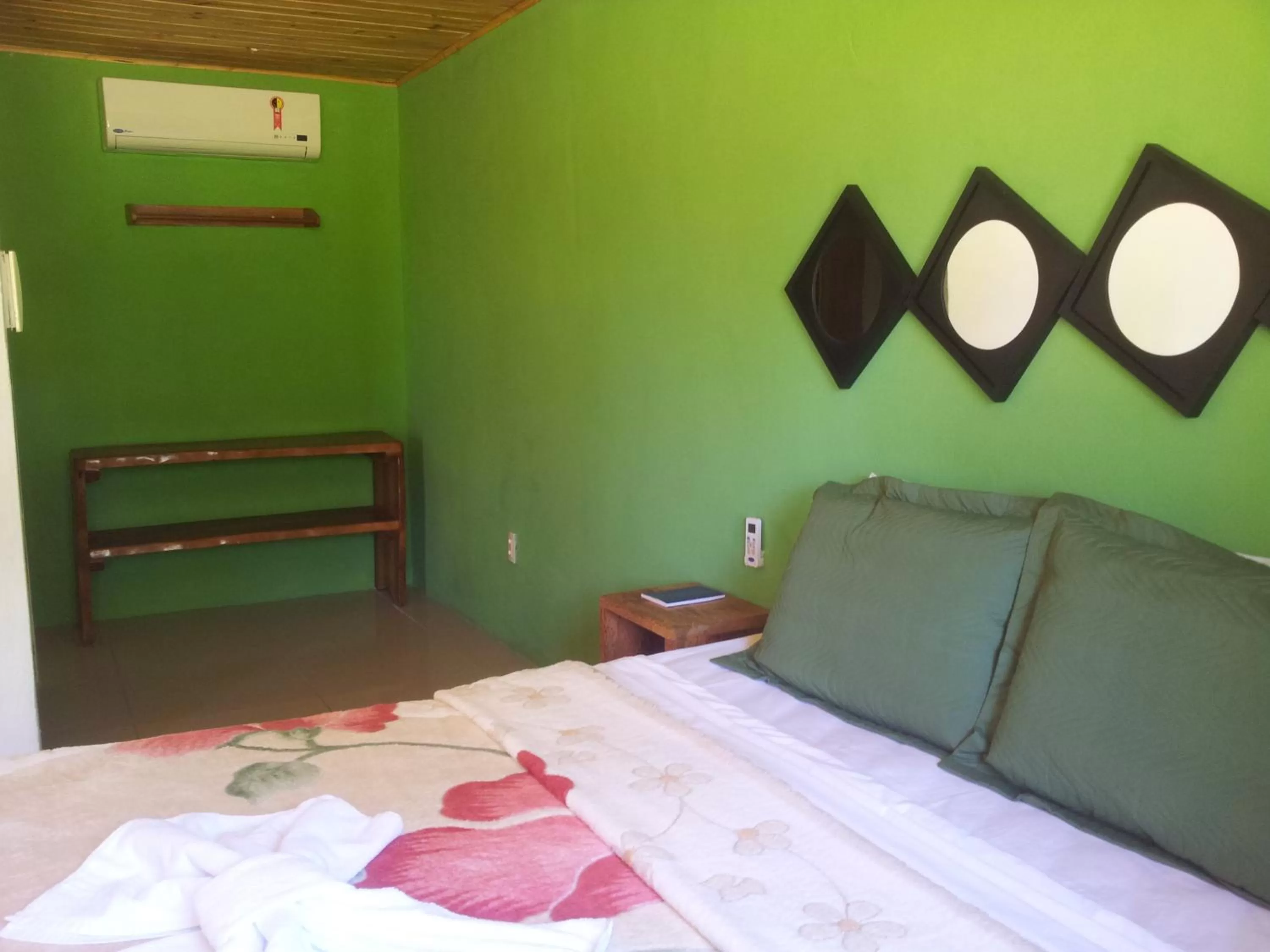 Decorative detail, Bed in Pousada e Restaurante Encanto das Águas