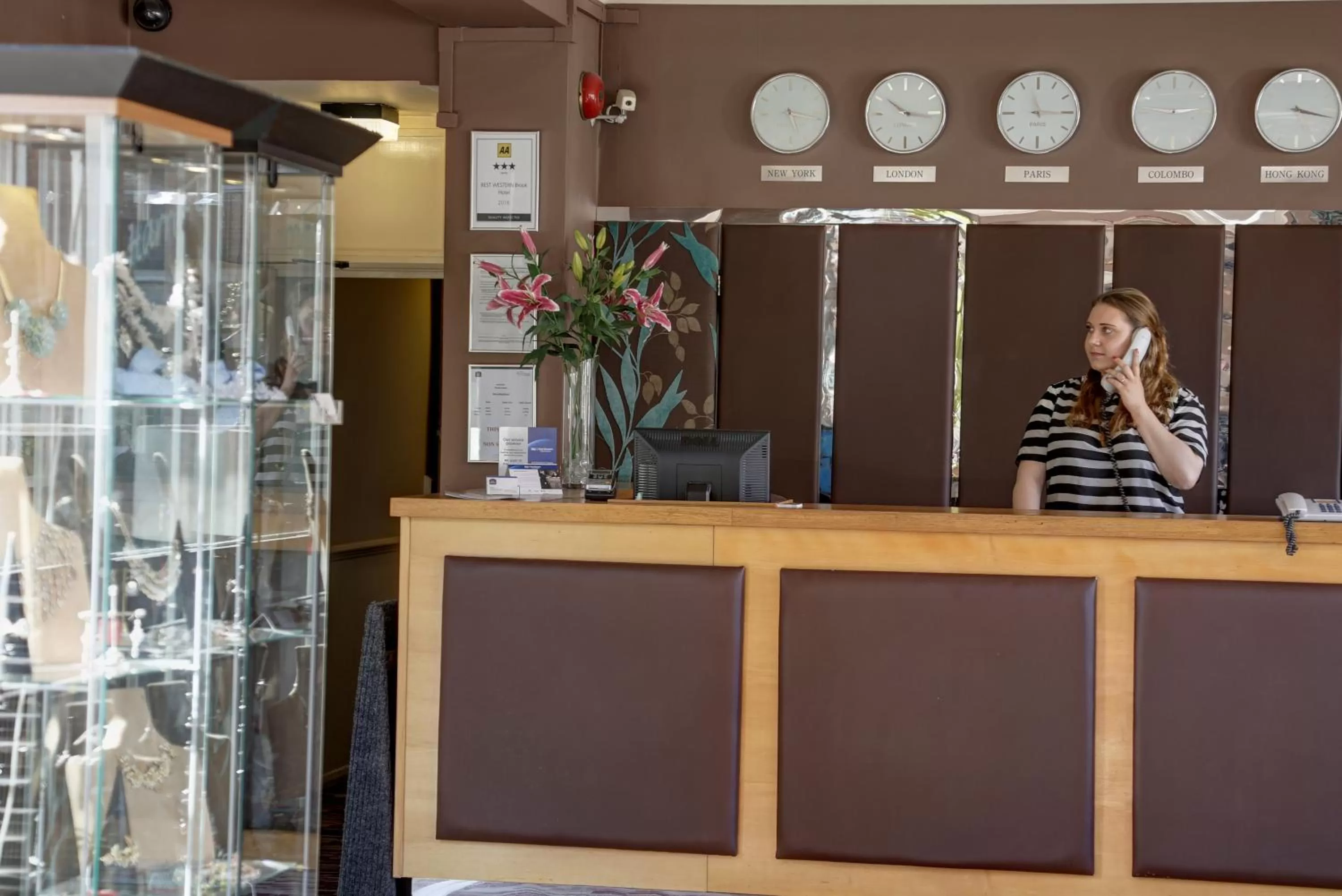 Lobby or reception, Lobby/Reception in Best Western Brook Hotel