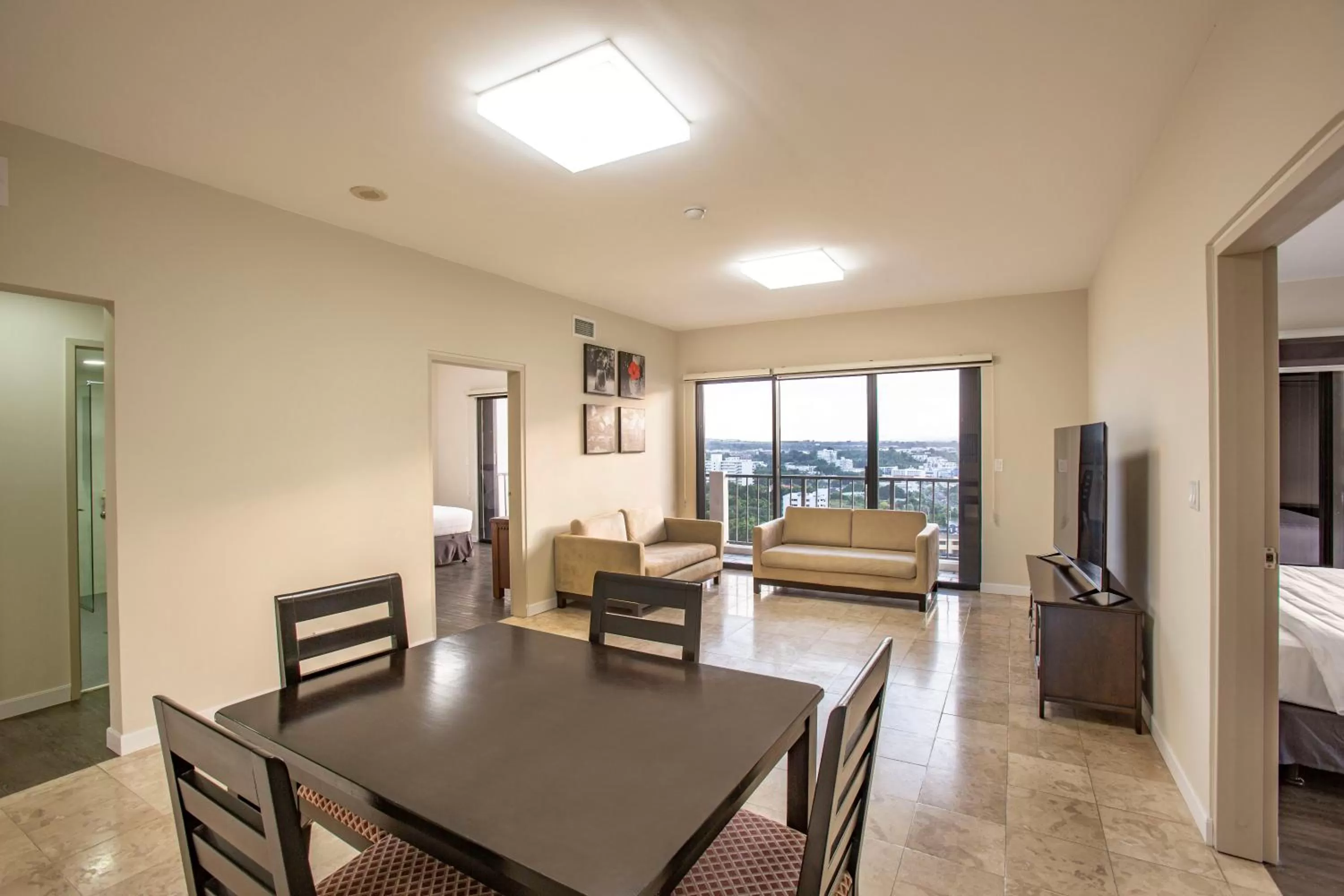 Seating area in The Bayview Hotel Guam