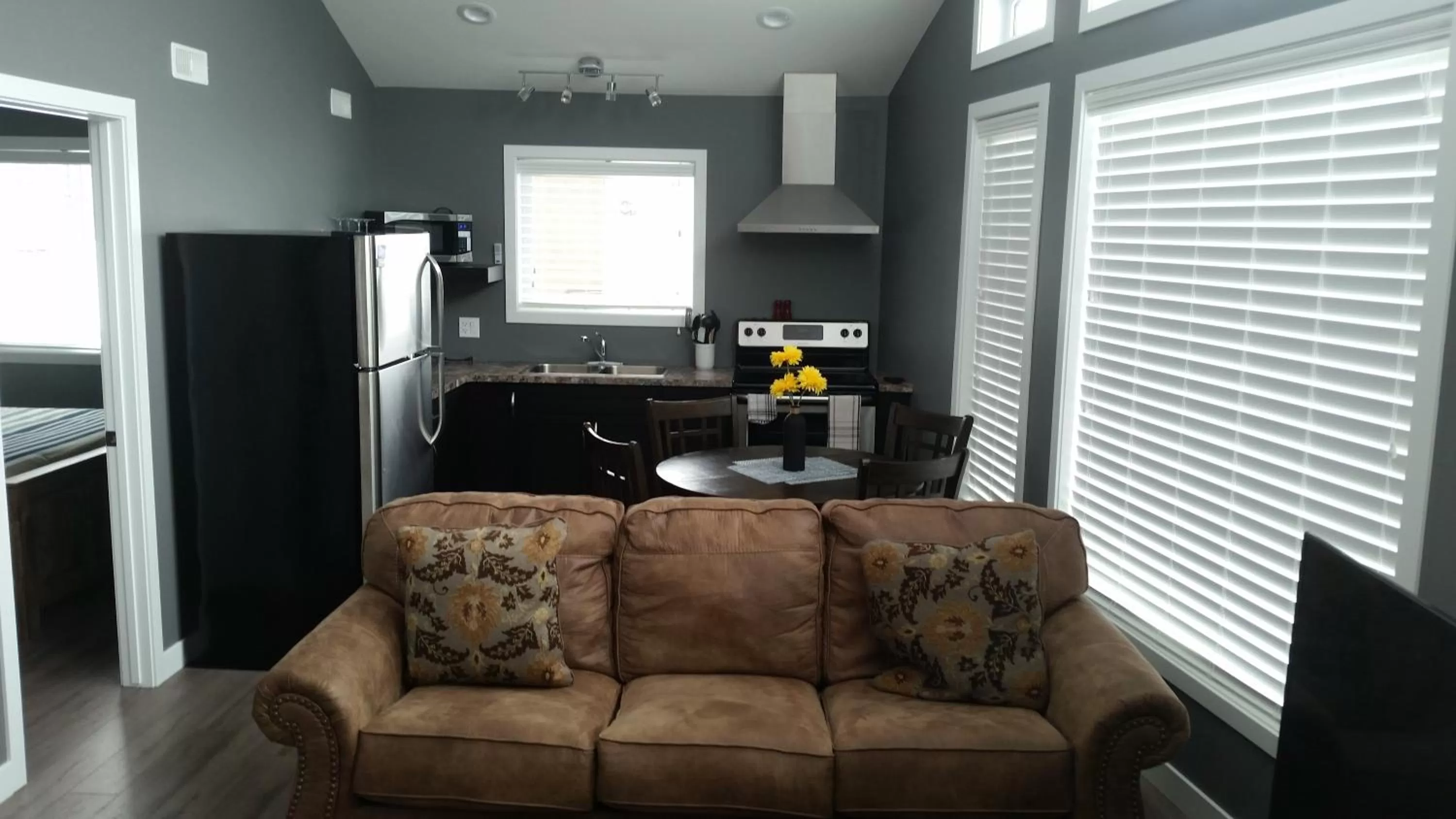 Living room in Stardust Inn and Chalets