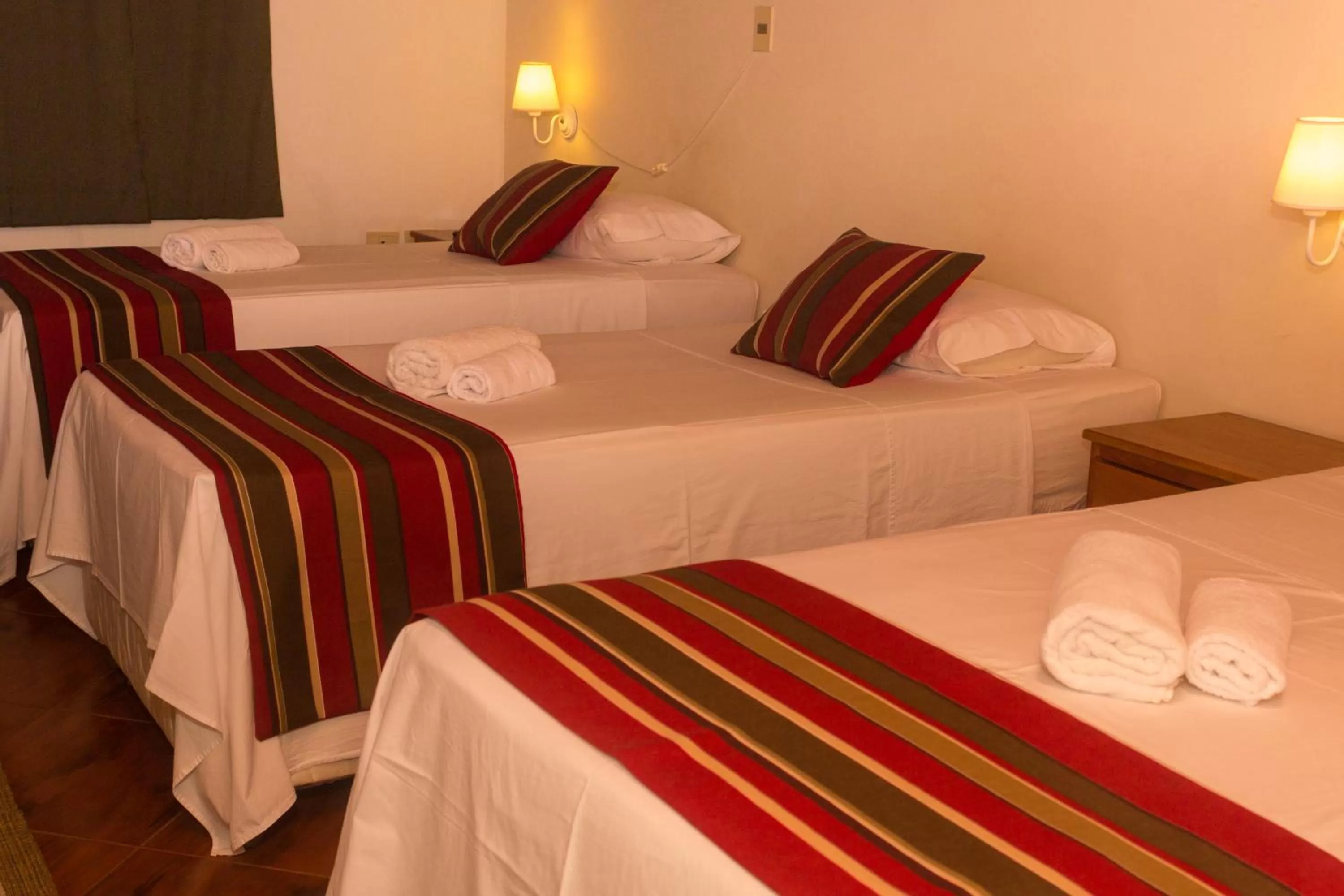 Bed in Las Orquideas Parque Hotel