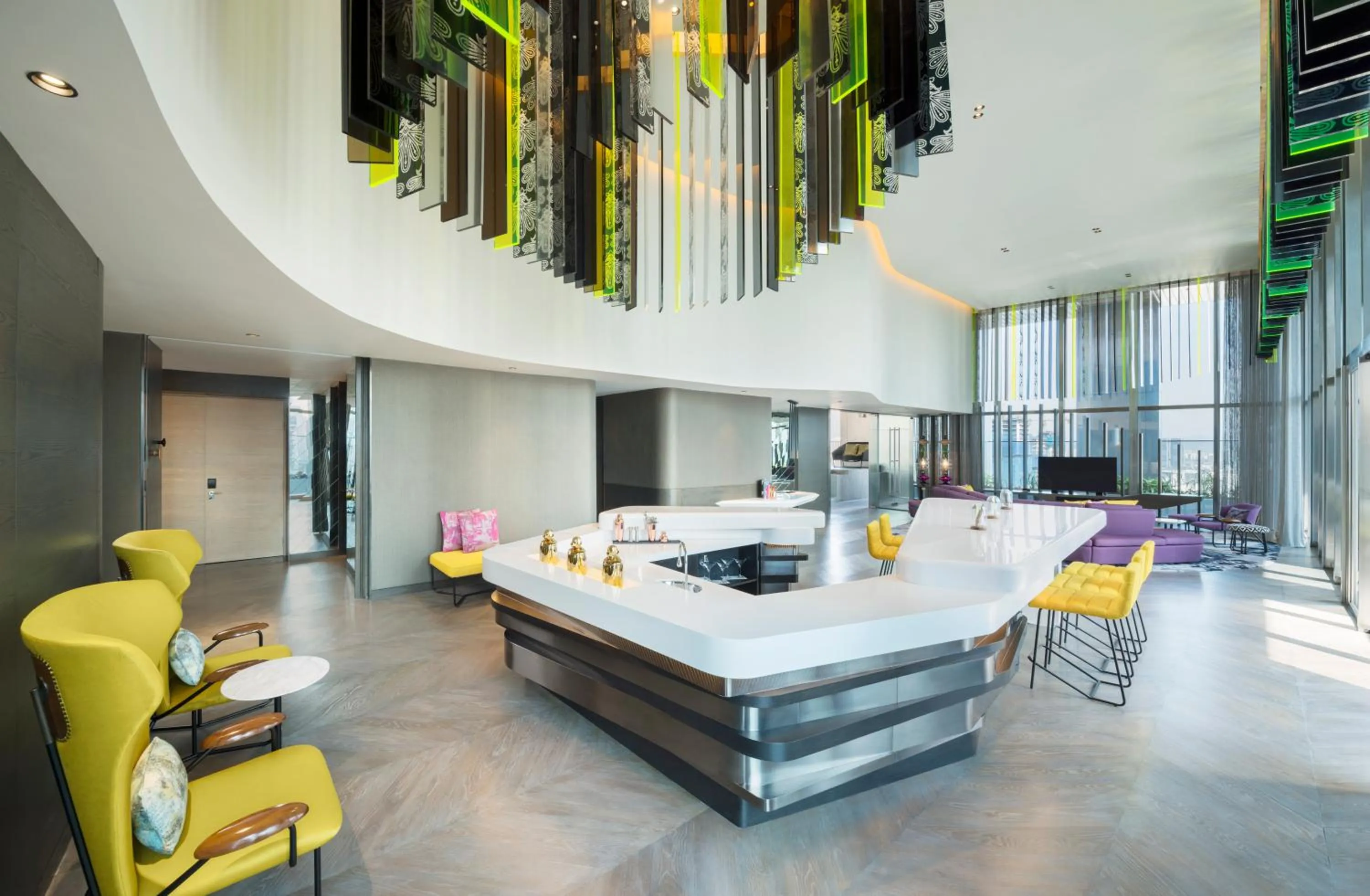 Living room in W Kuala Lumpur