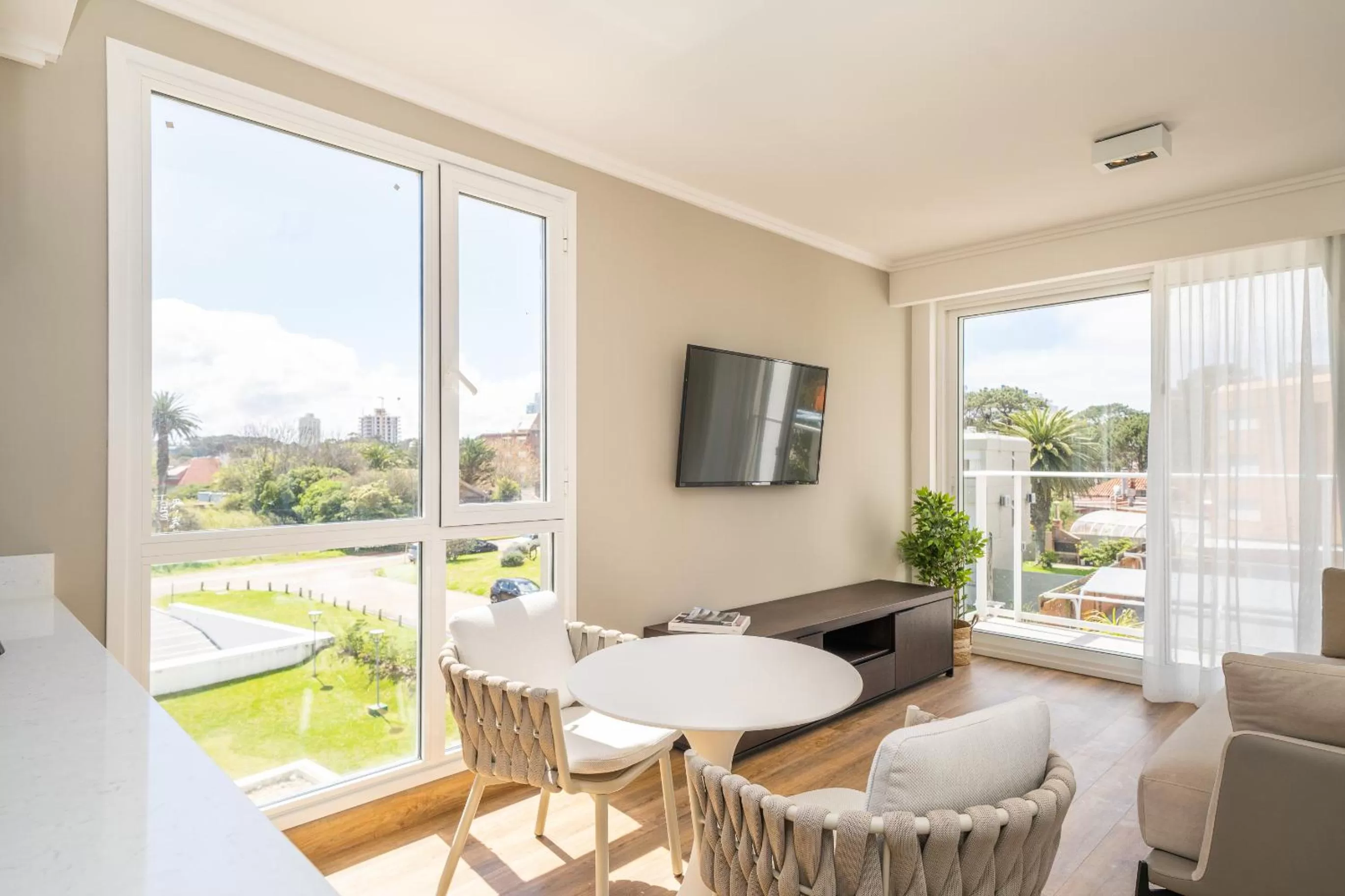 Living room in Hotel Solerios Mansa