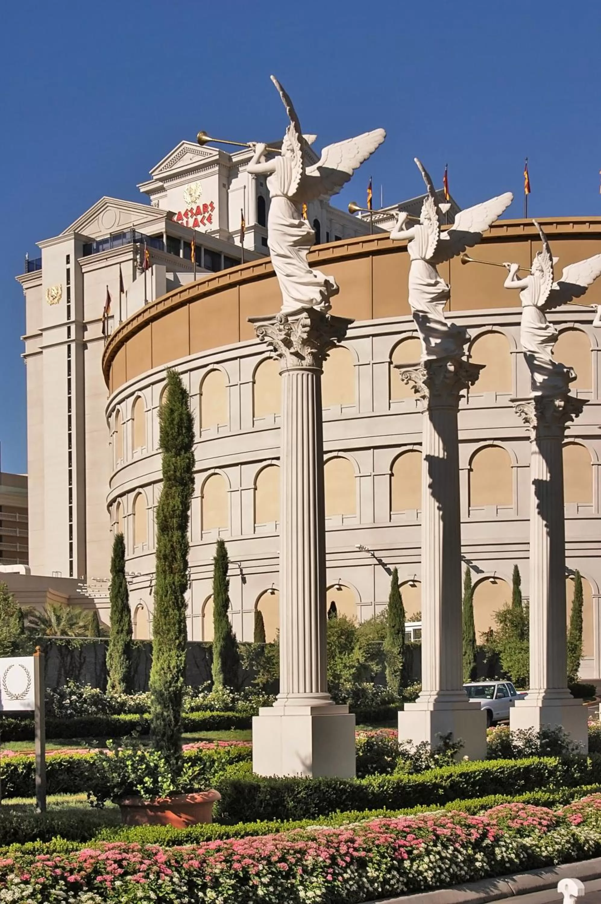 Facade/entrance in Caesars Palace Hotel & Casino