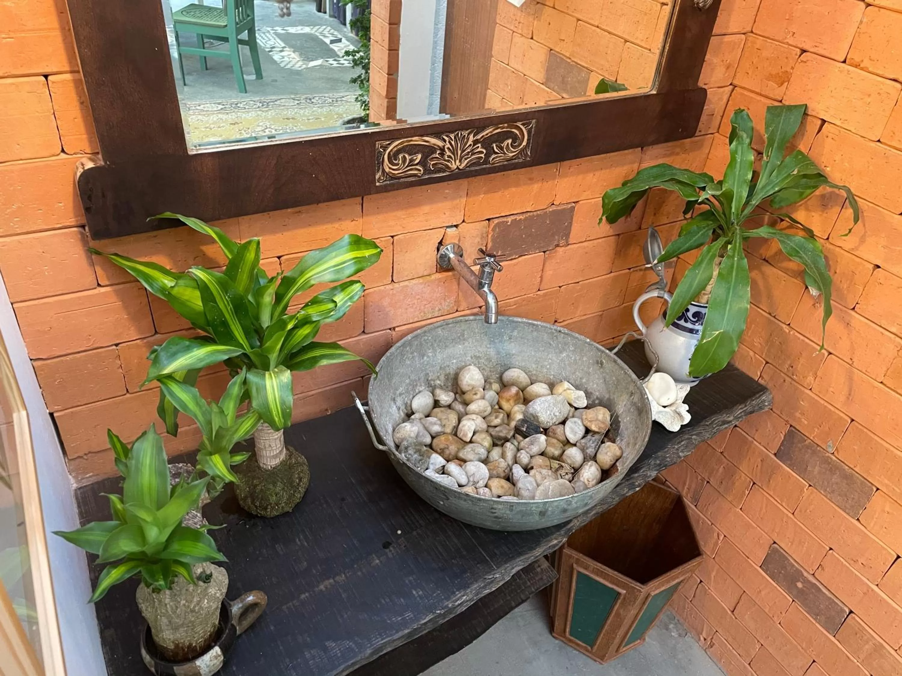 Bathroom in Pousada Santarina