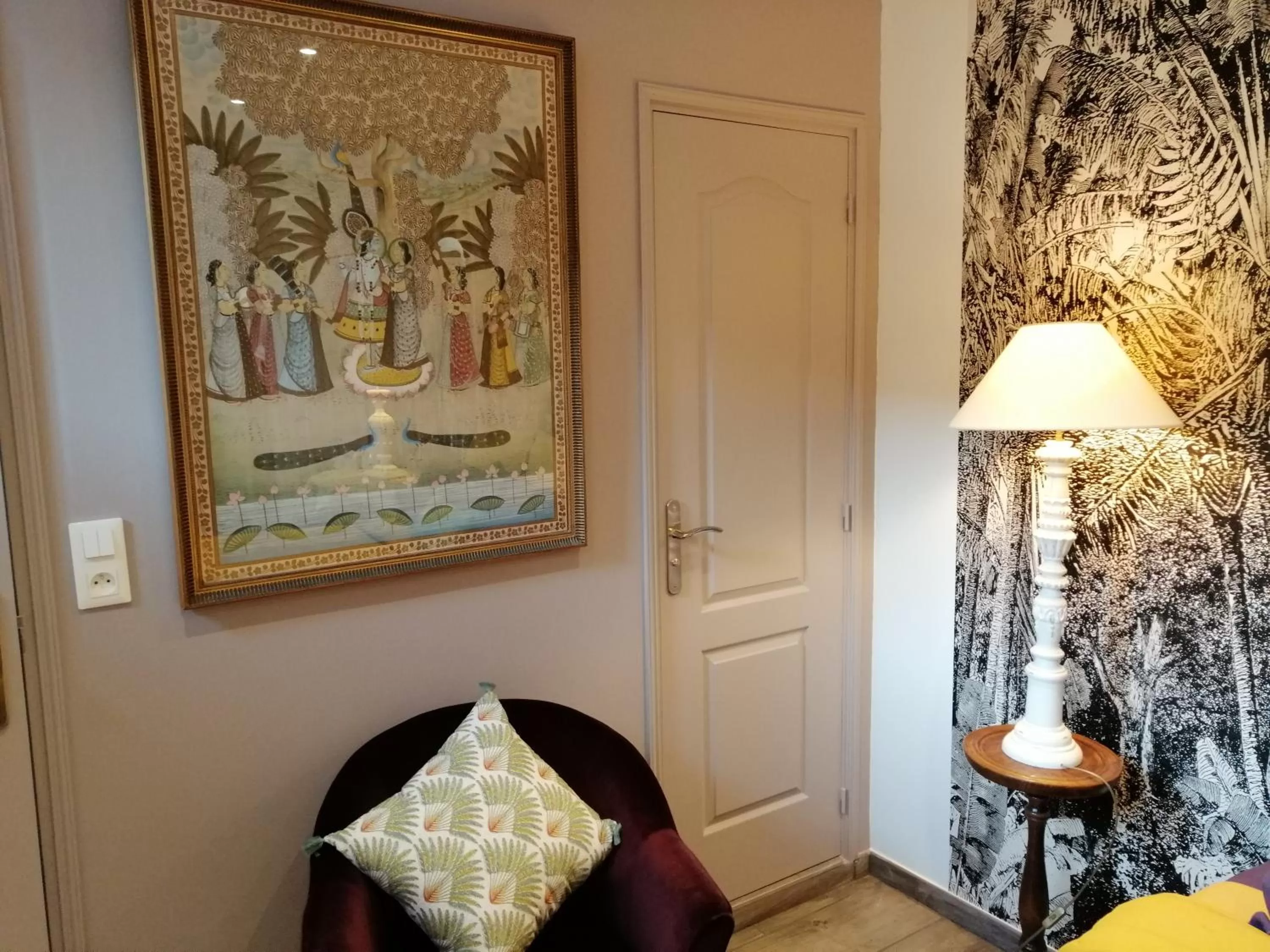 Bedroom in Chambres et Tables d'hôtes du Puits d'Athie