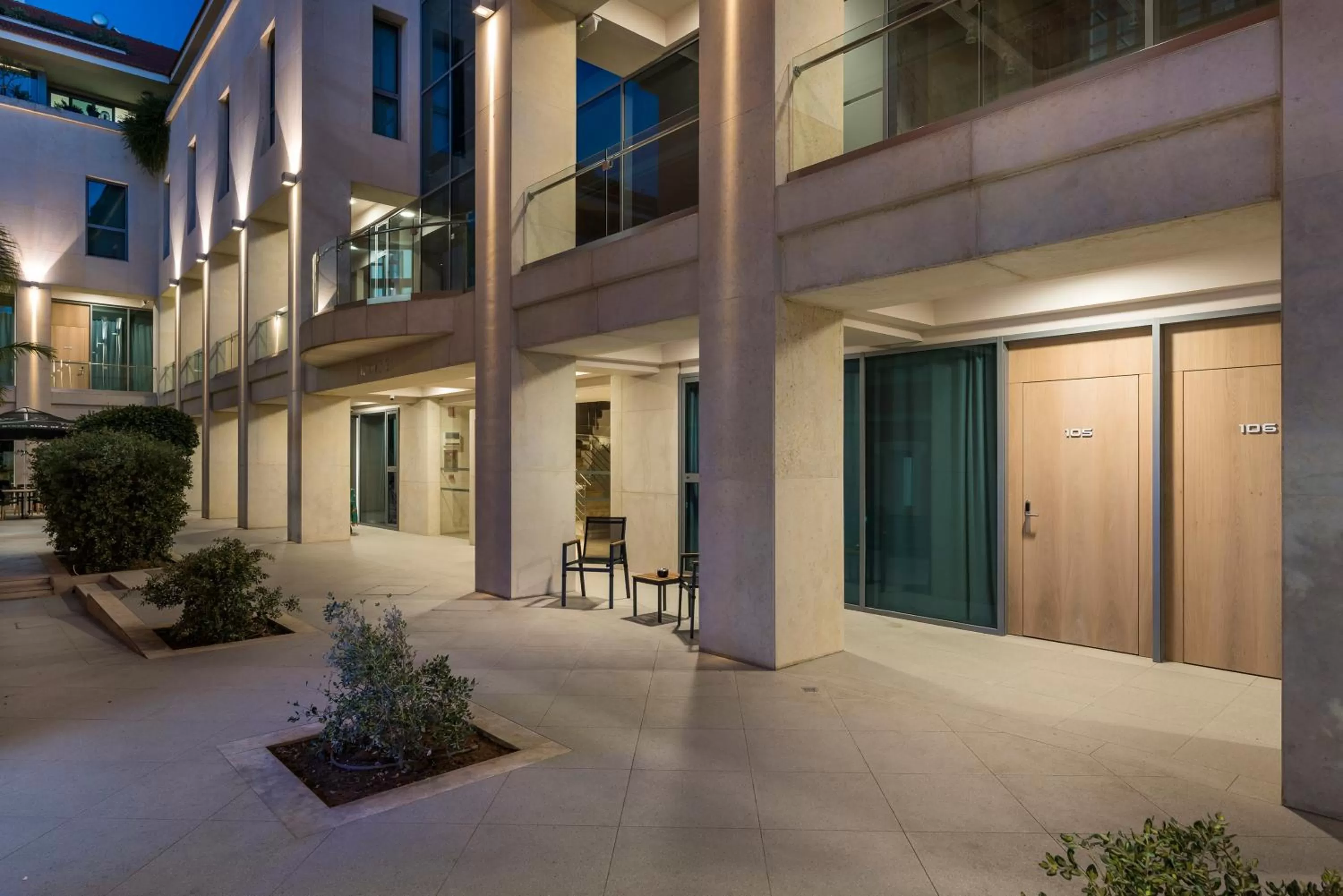 Balcony/Terrace in Trianon Luxury Apartments & Suites