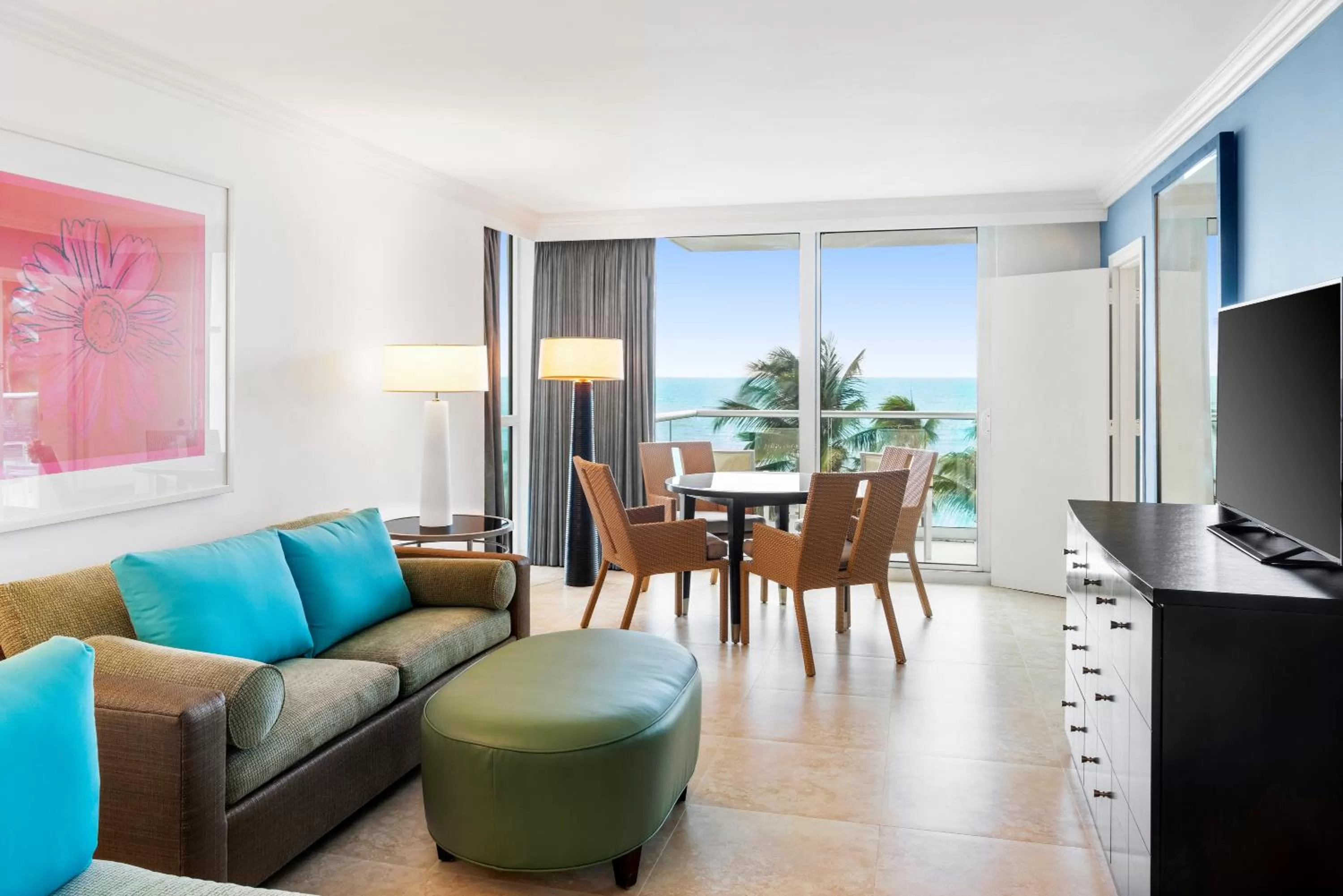 Living room in Dreams Rose Hall All-Inclusive Resort & Spa